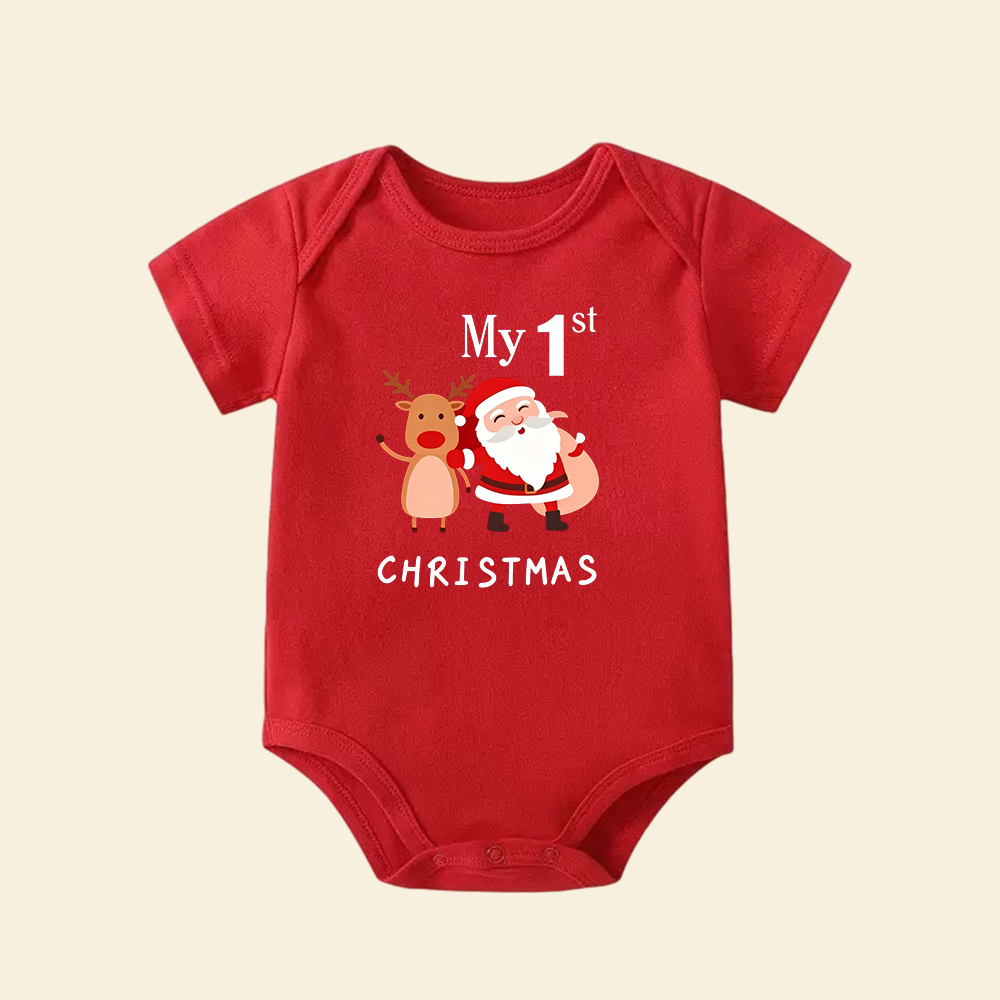 Baby's First Christmas Onesie
