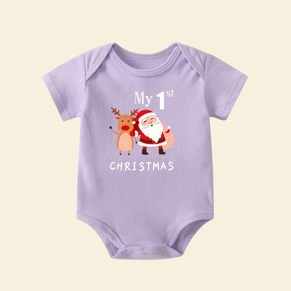 Baby's First Christmas Onesie