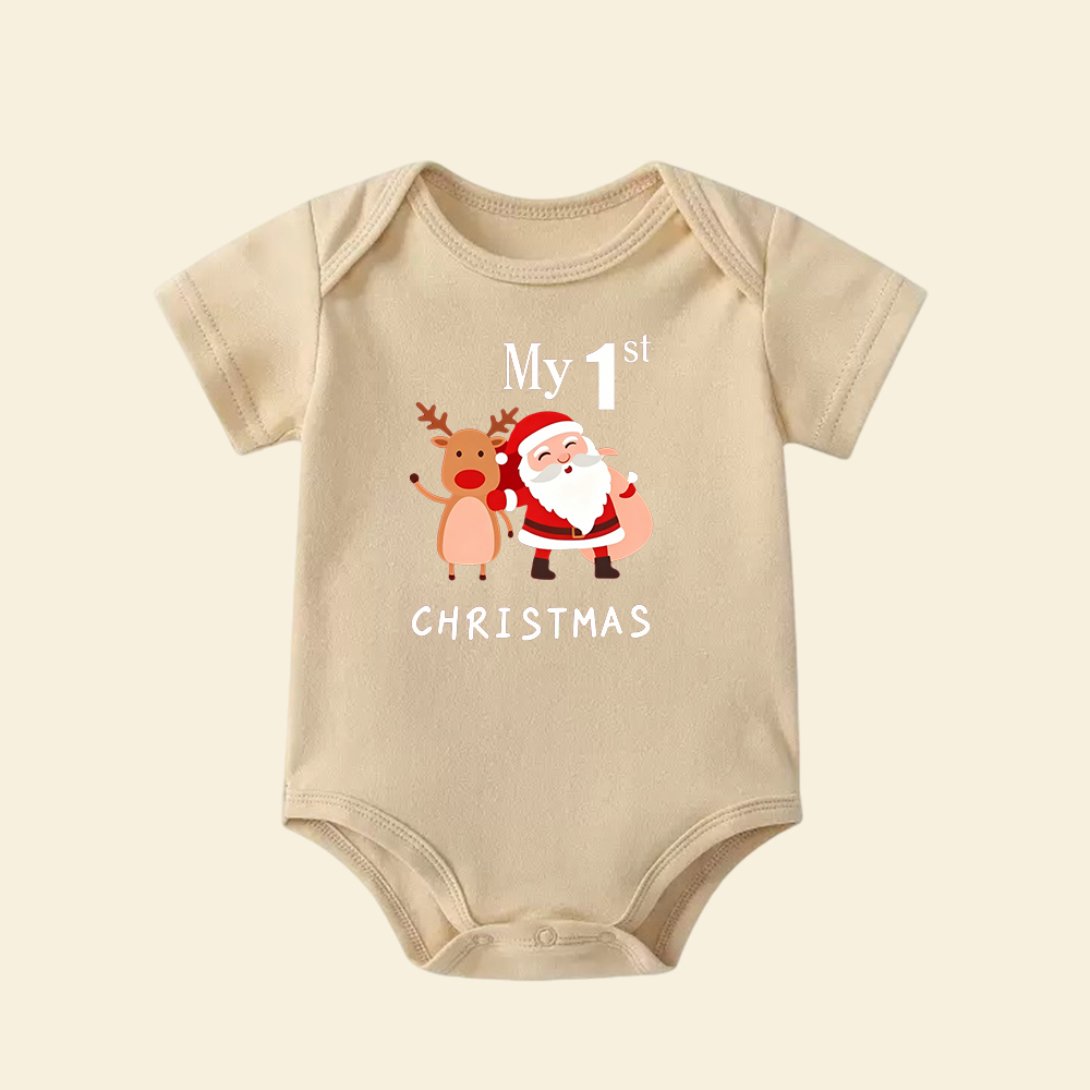 Baby's First Christmas Onesie