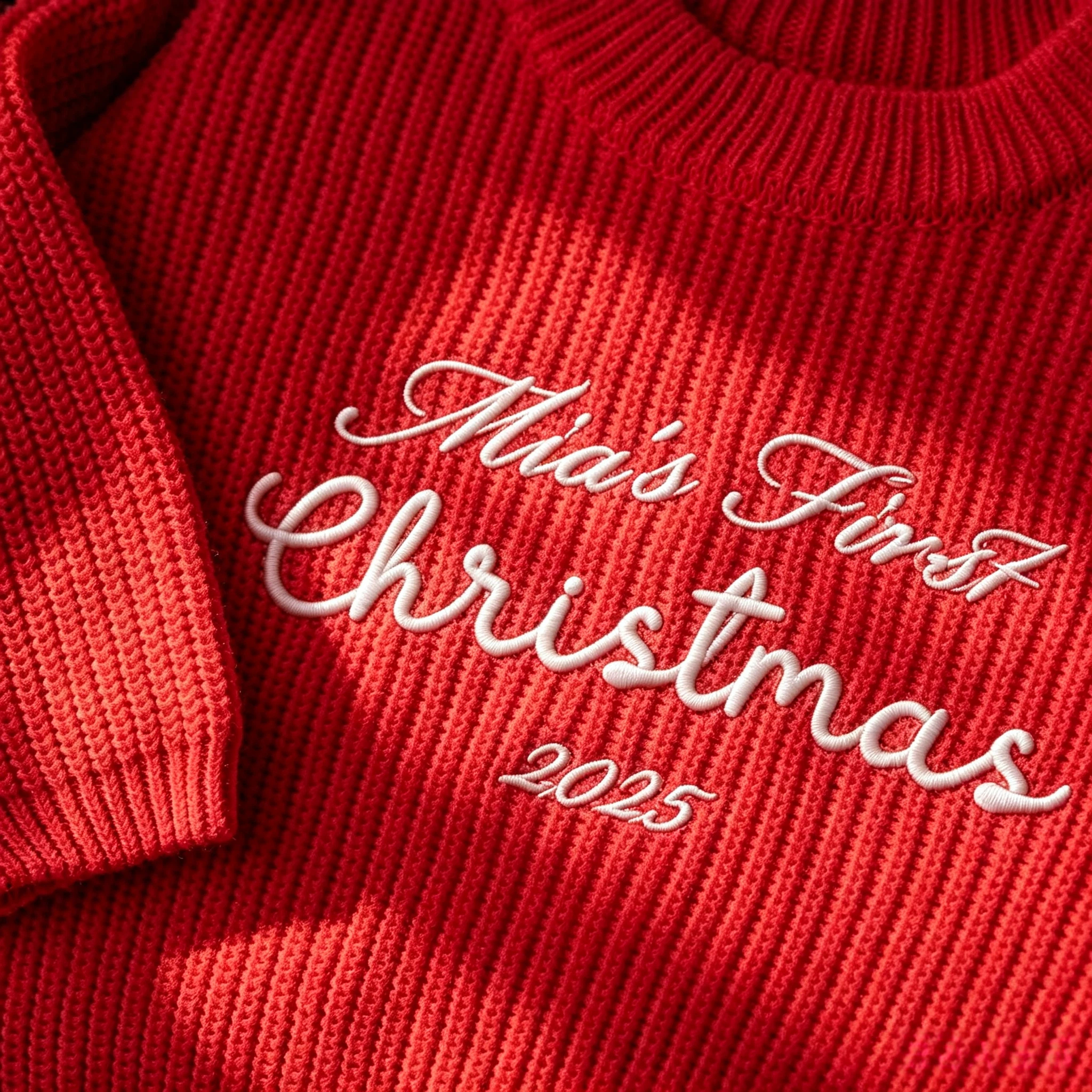 Baby’s First Christmas Sweater