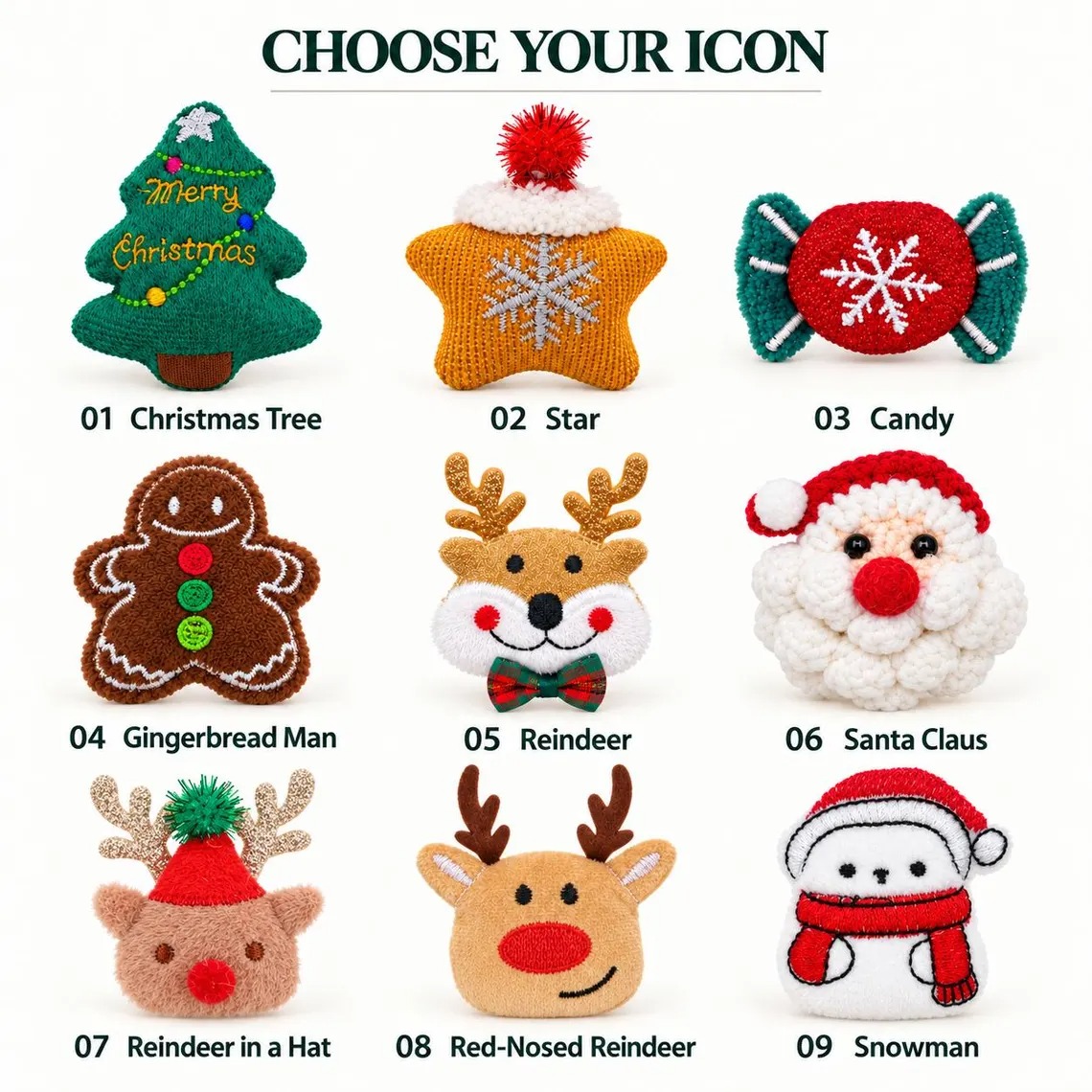 Custom Bow Personalized Name Christmas Stockings