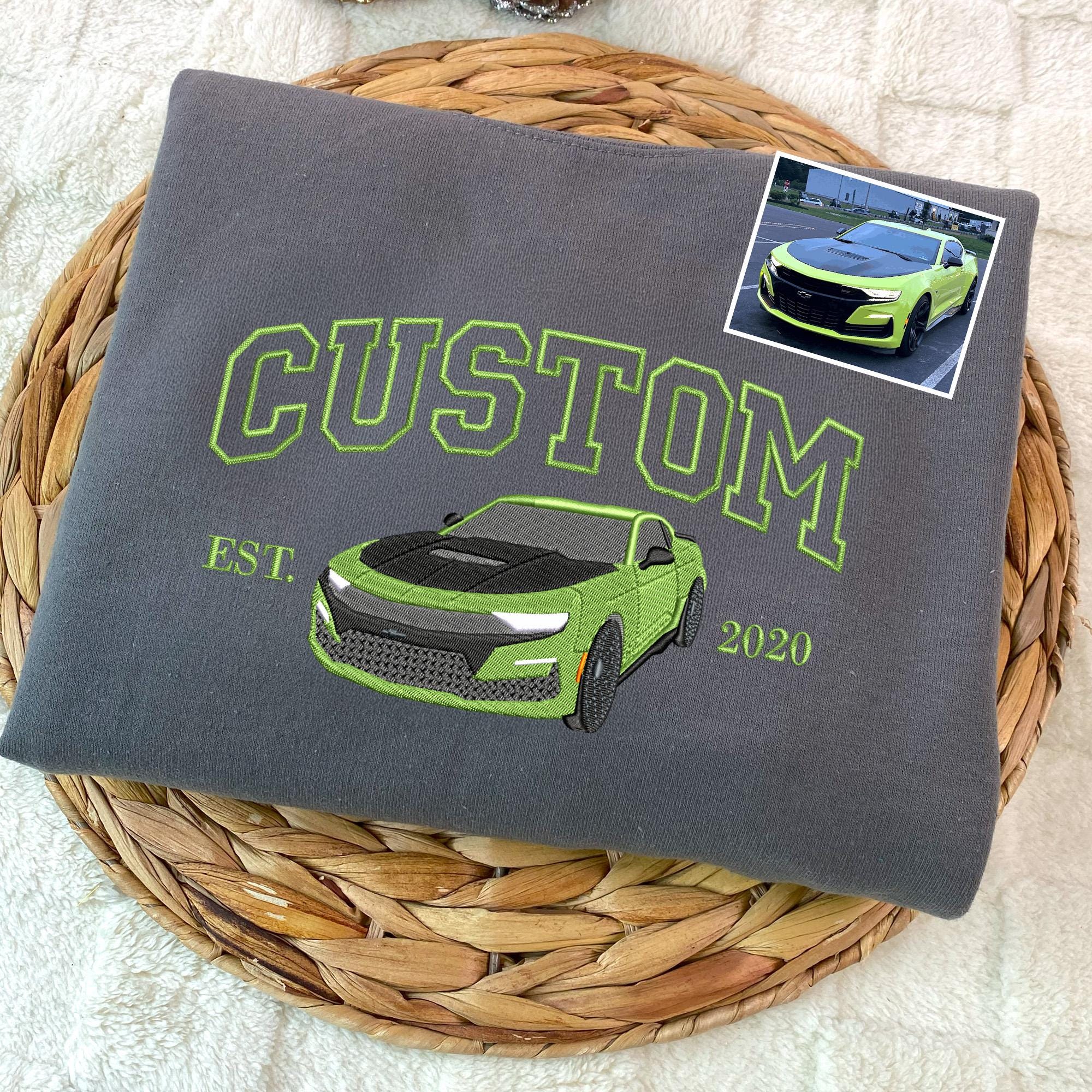 Custom Embroidered Car V1 Sweatshirt