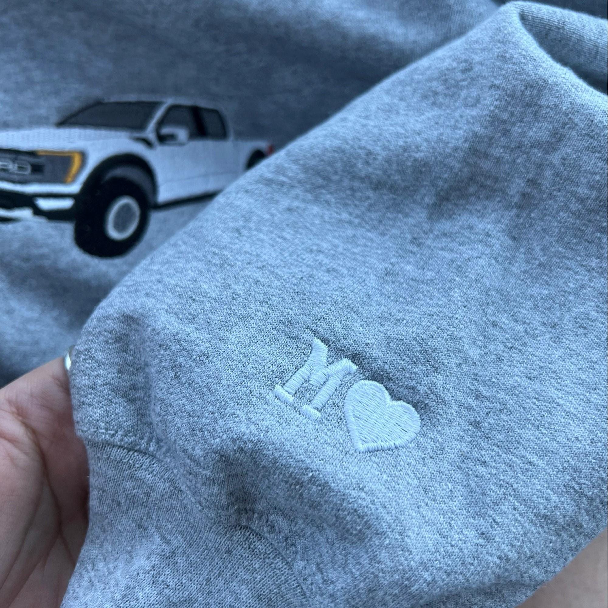 Custom Embroidered Car V2 Sweatshirt