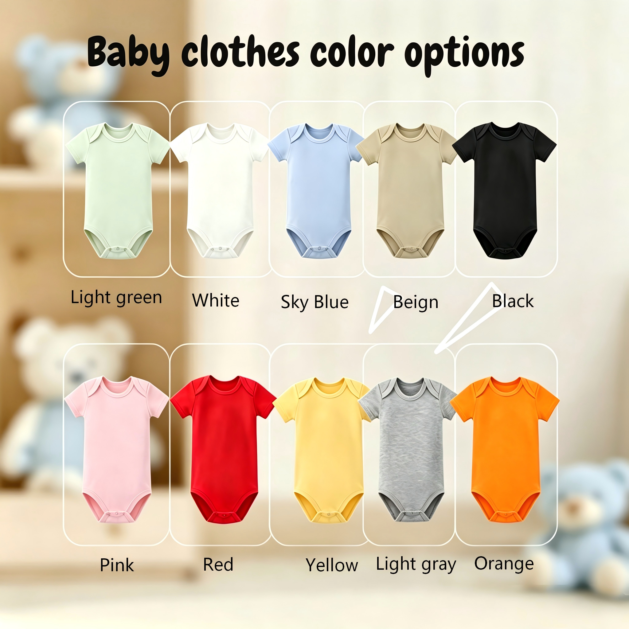 Custom Embroidered Dog Portrait Baby Onesie – Personalized Pet Sibling Outfit