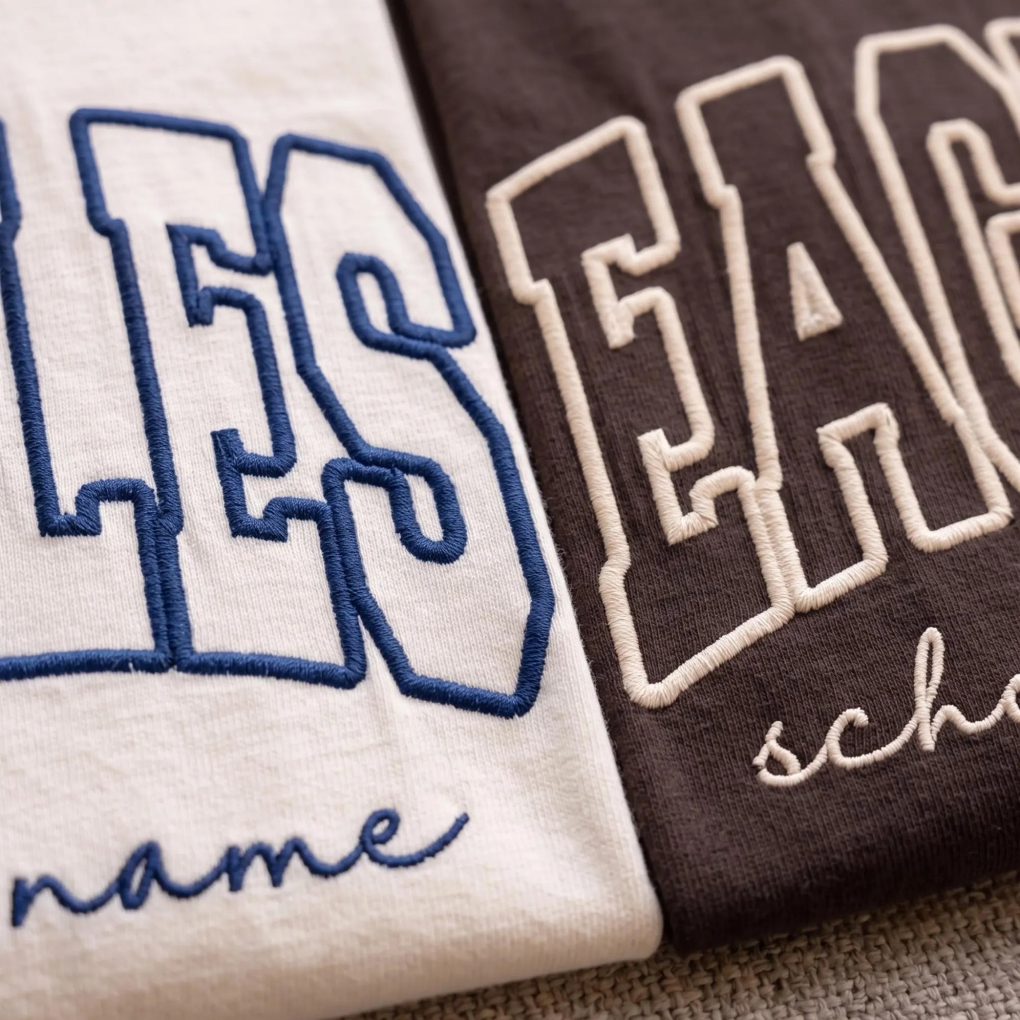 Custom Embroidered School Spirit Shirt