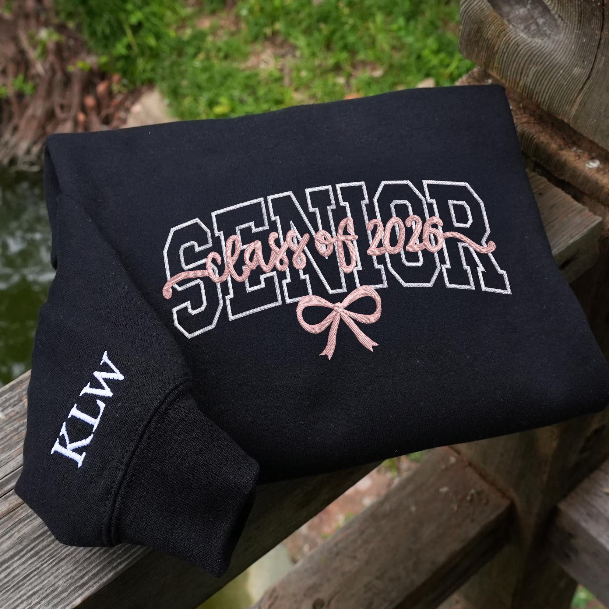 Custom Embroidered Senior Hoodie