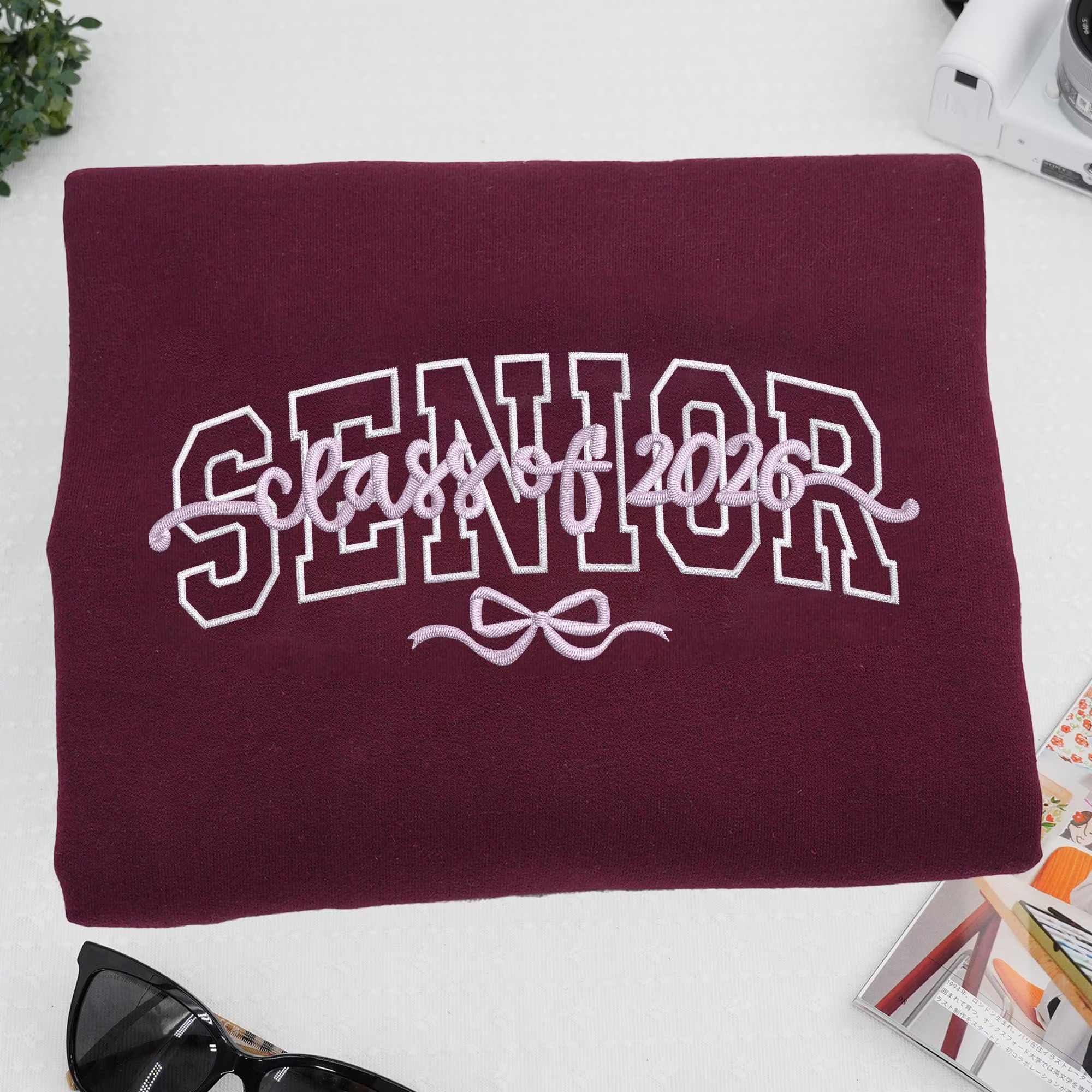 Custom Embroidered Senior Hoodie