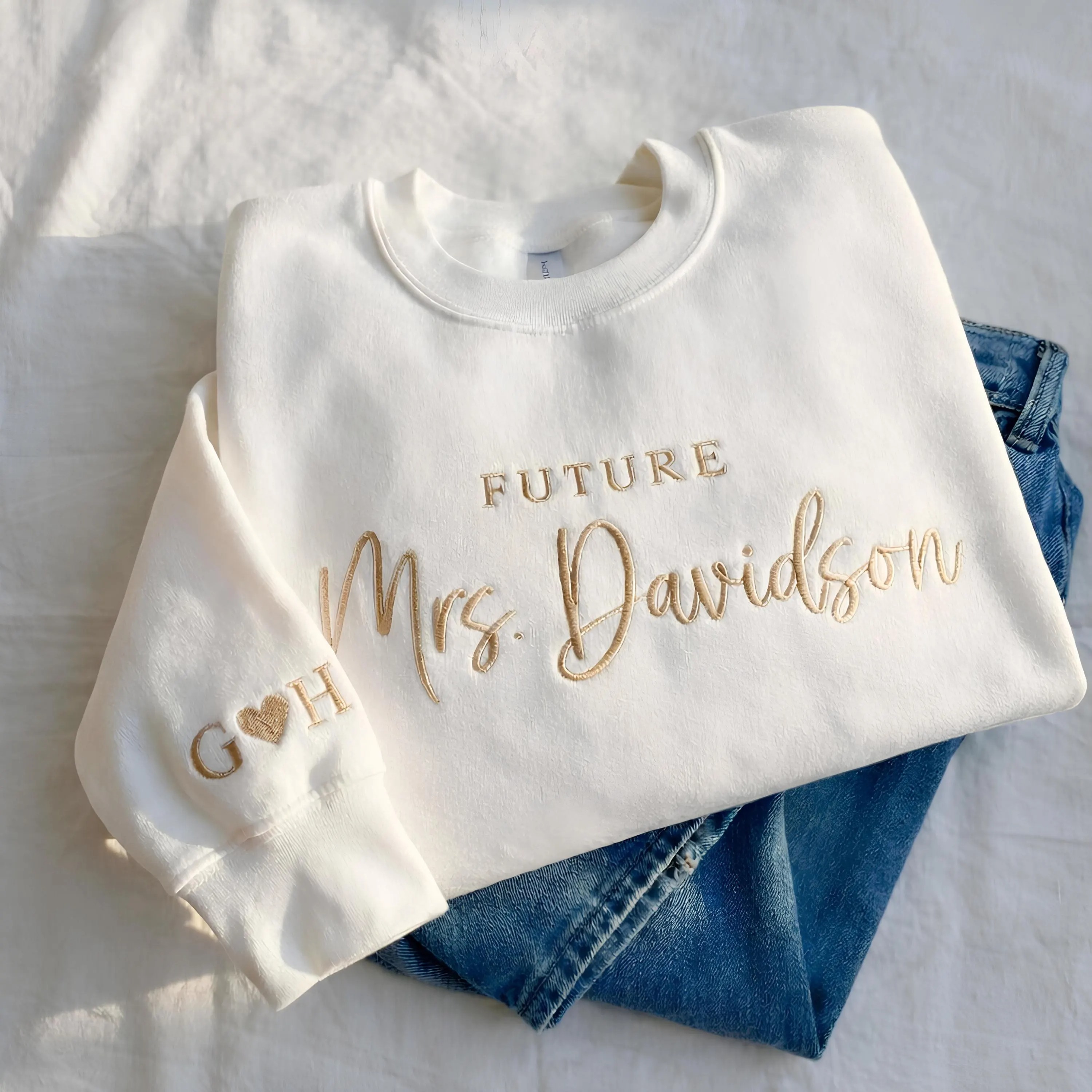 Custom Future Mrs Sweatshirt & Hoodie