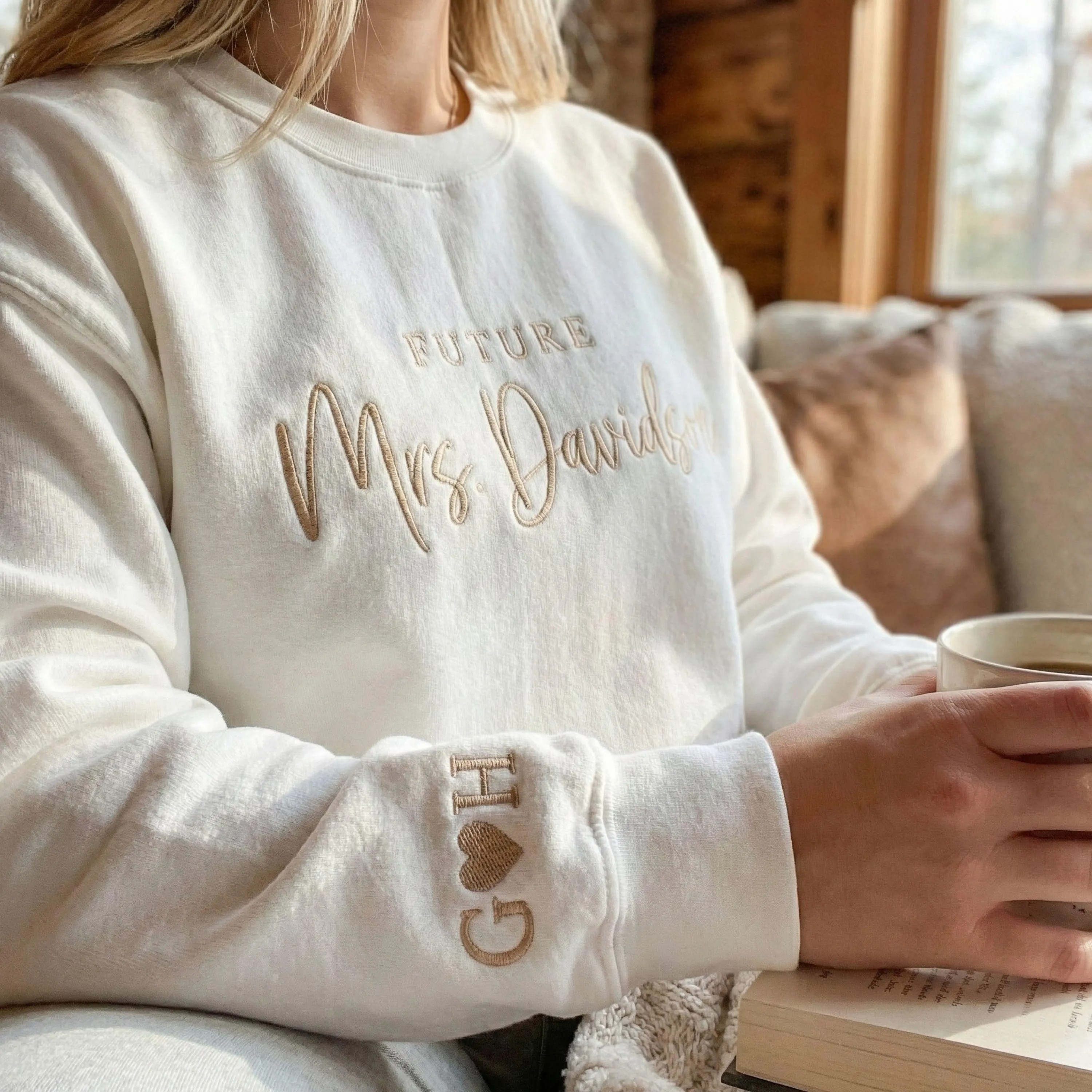 Custom Future Mrs Sweatshirt & Hoodie