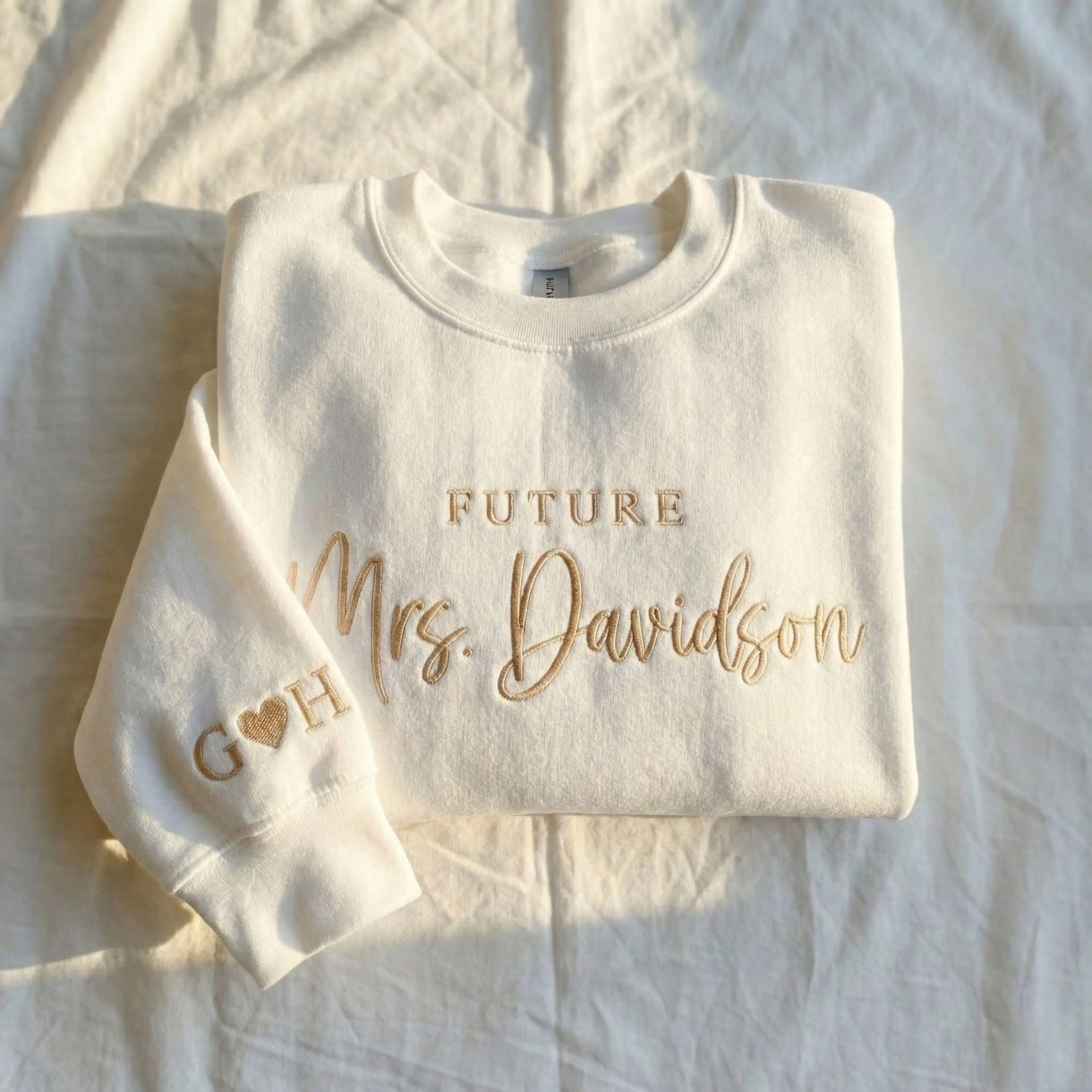 Custom Future Mrs Sweatshirt & Hoodie
