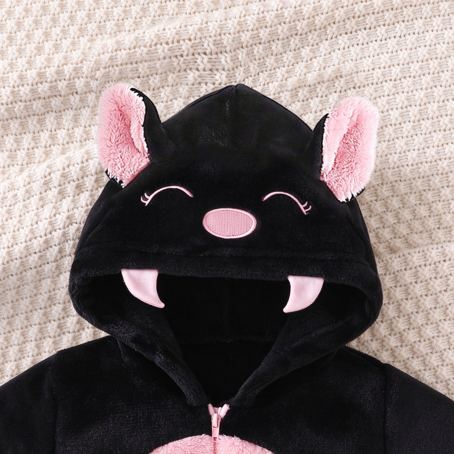 Cute Baby Bat Halloween Hooded Sleeping Bag