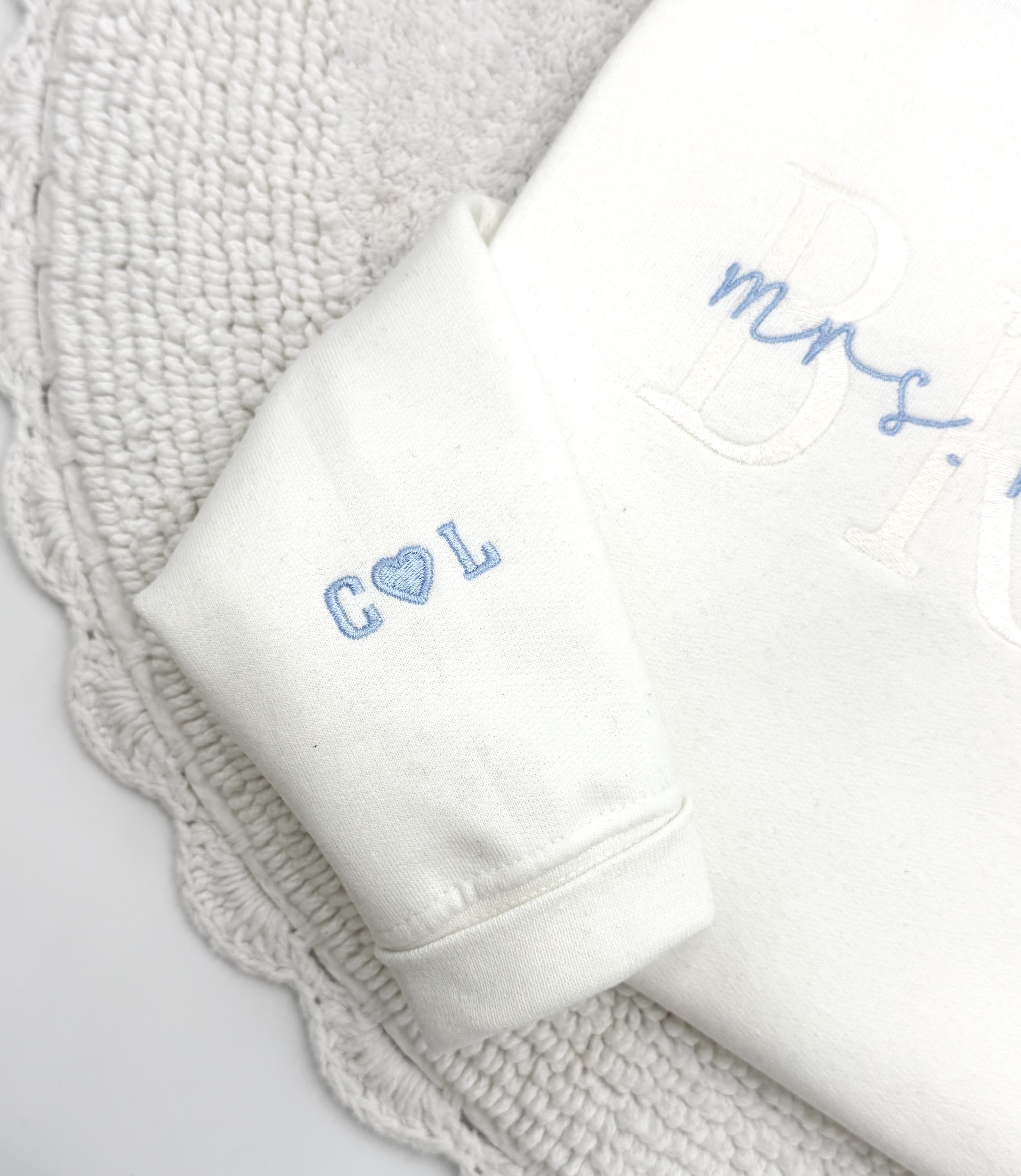 Embroidered Bride Sweatshirt