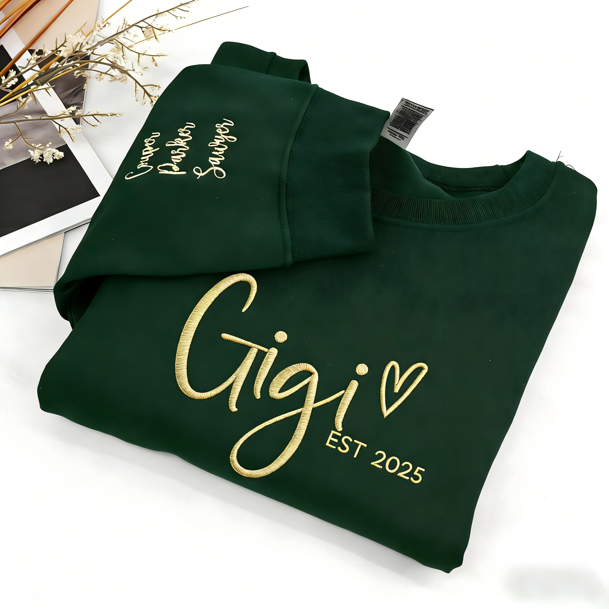 Embroidered Custom Gigi Sweatshirt