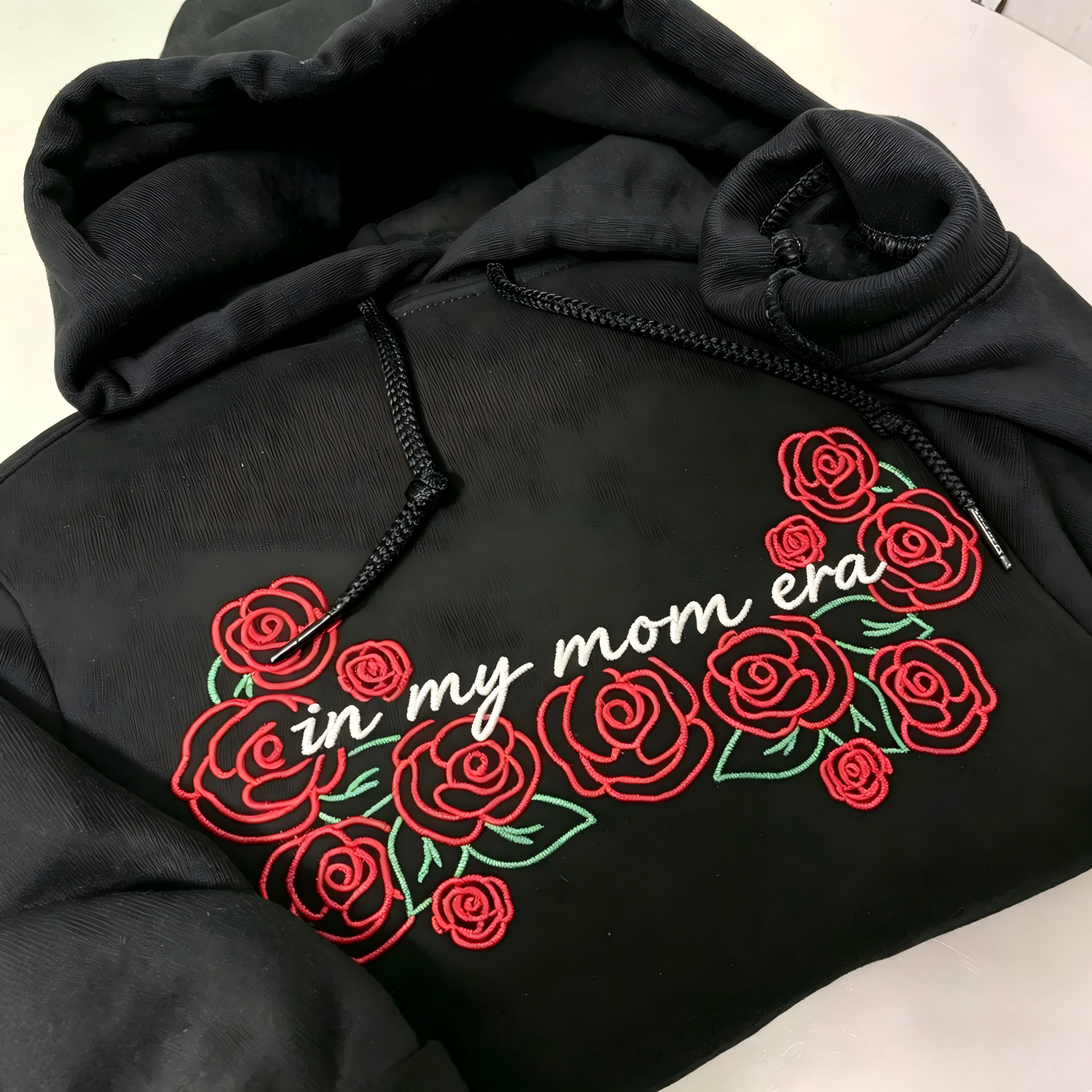 Embroidered 'In My Mom Era' Sweatshirt