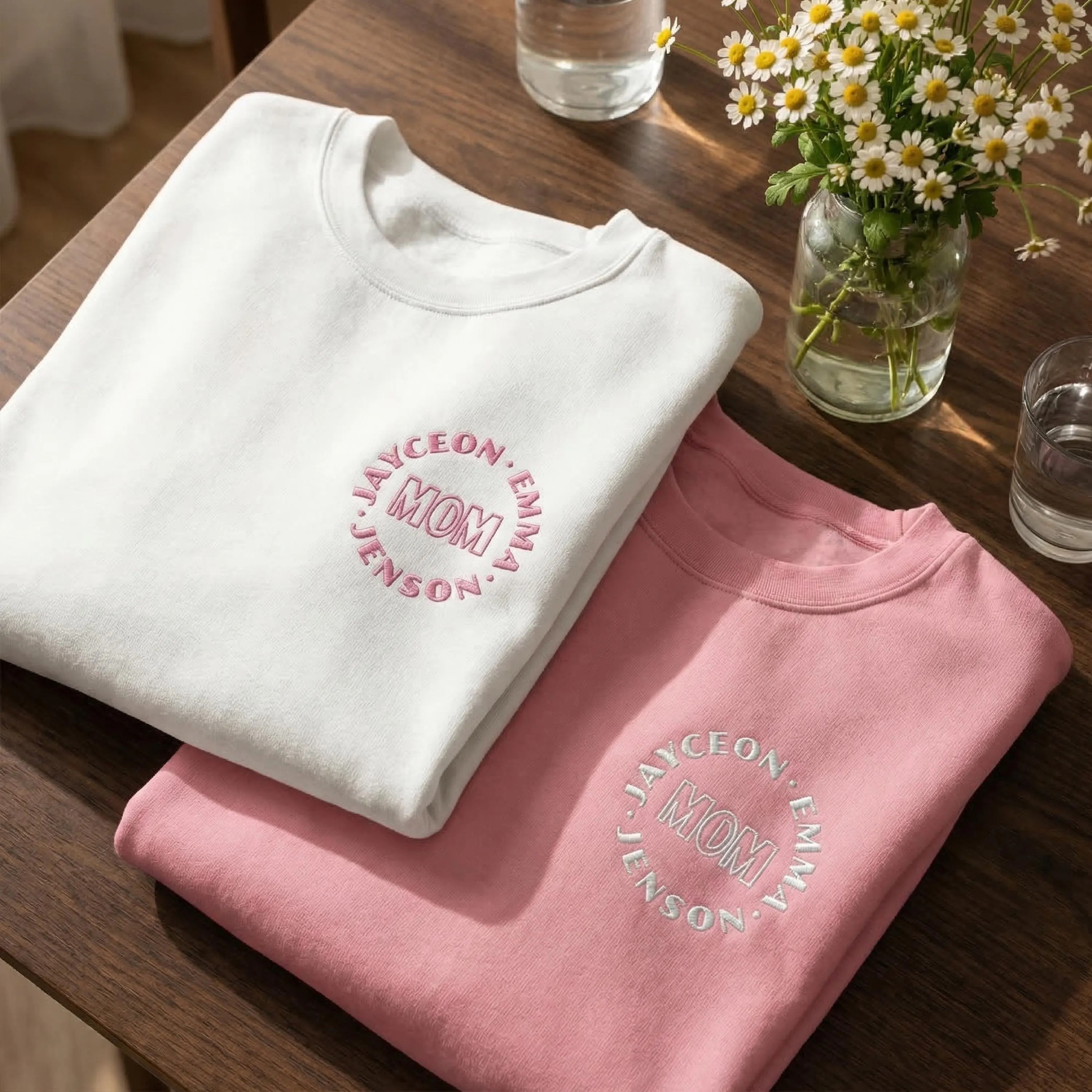 Custom Kids Names around Mom Jumper