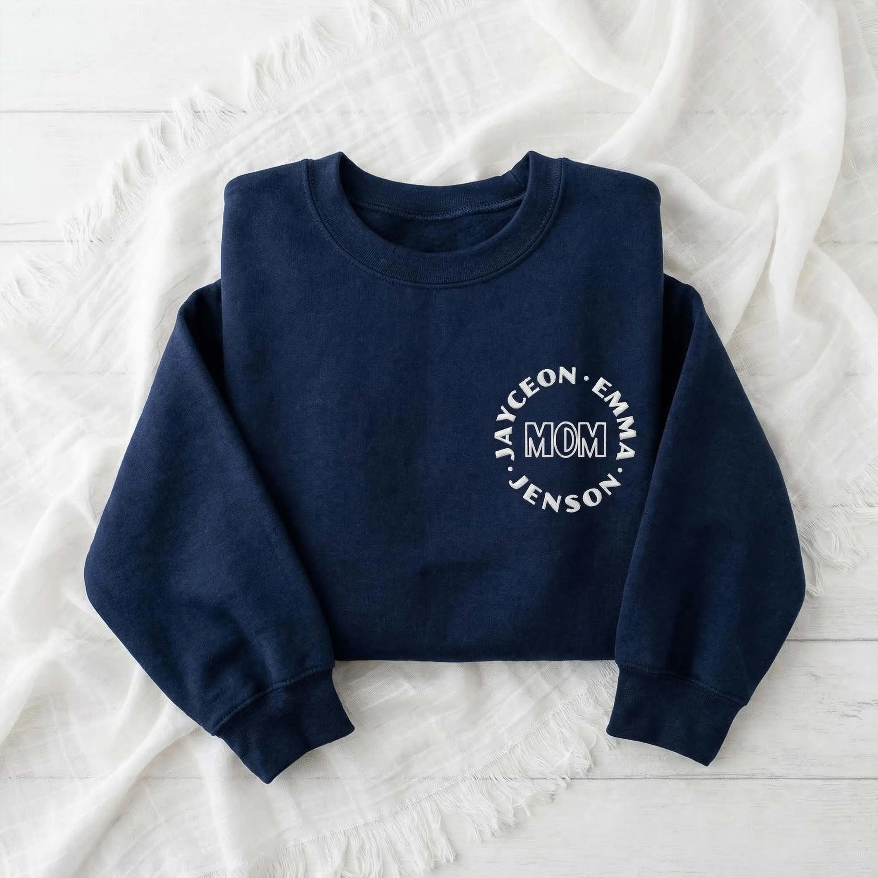 Custom Kids Names around Mom Jumper