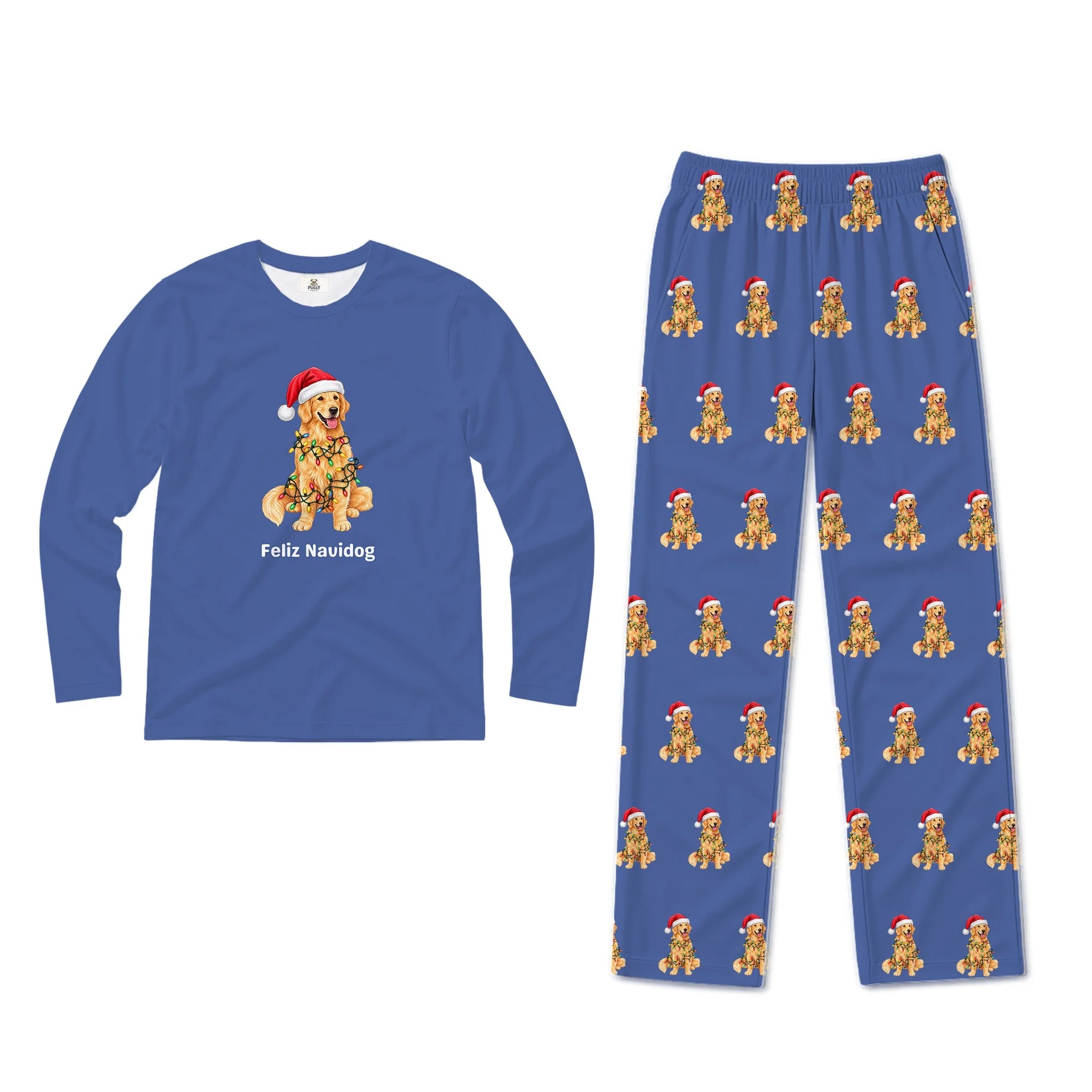Feliz Navidog Christmas Matching Family Pajamas Set