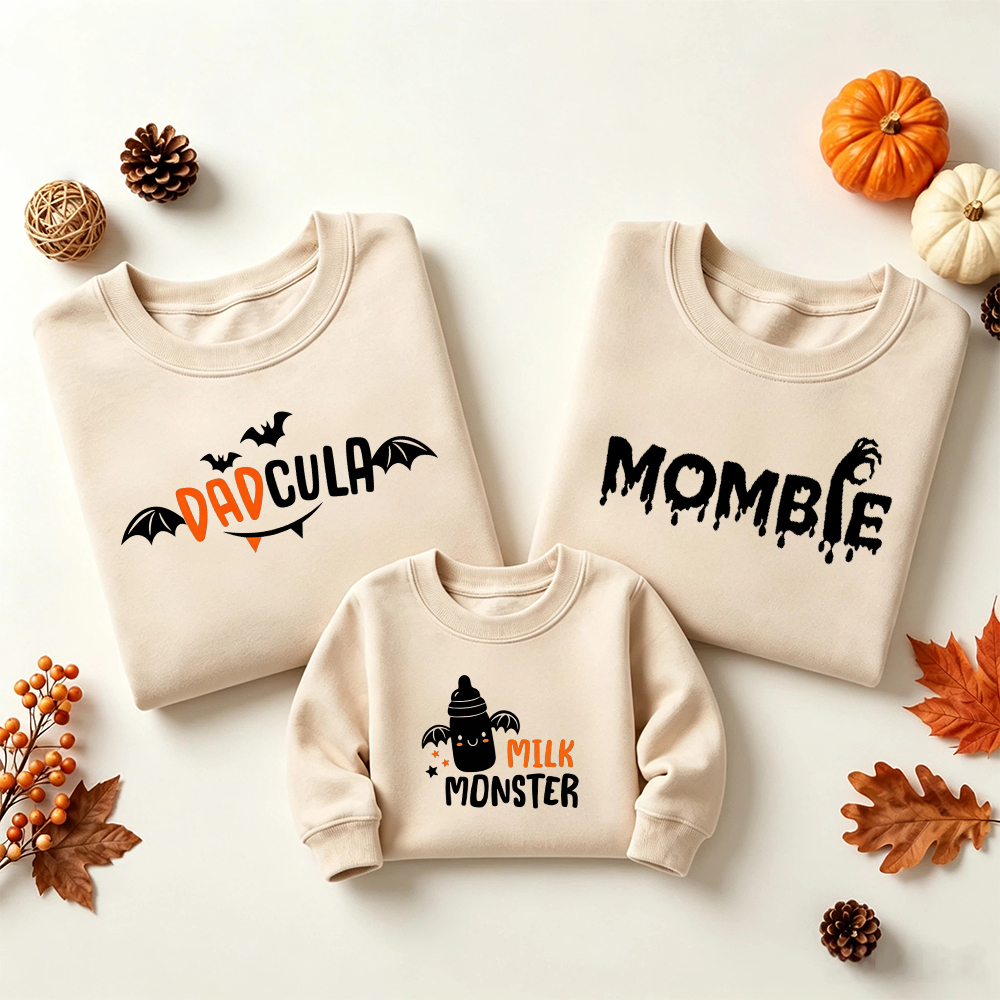 Halloween Family Matching Swearshirt Outfits