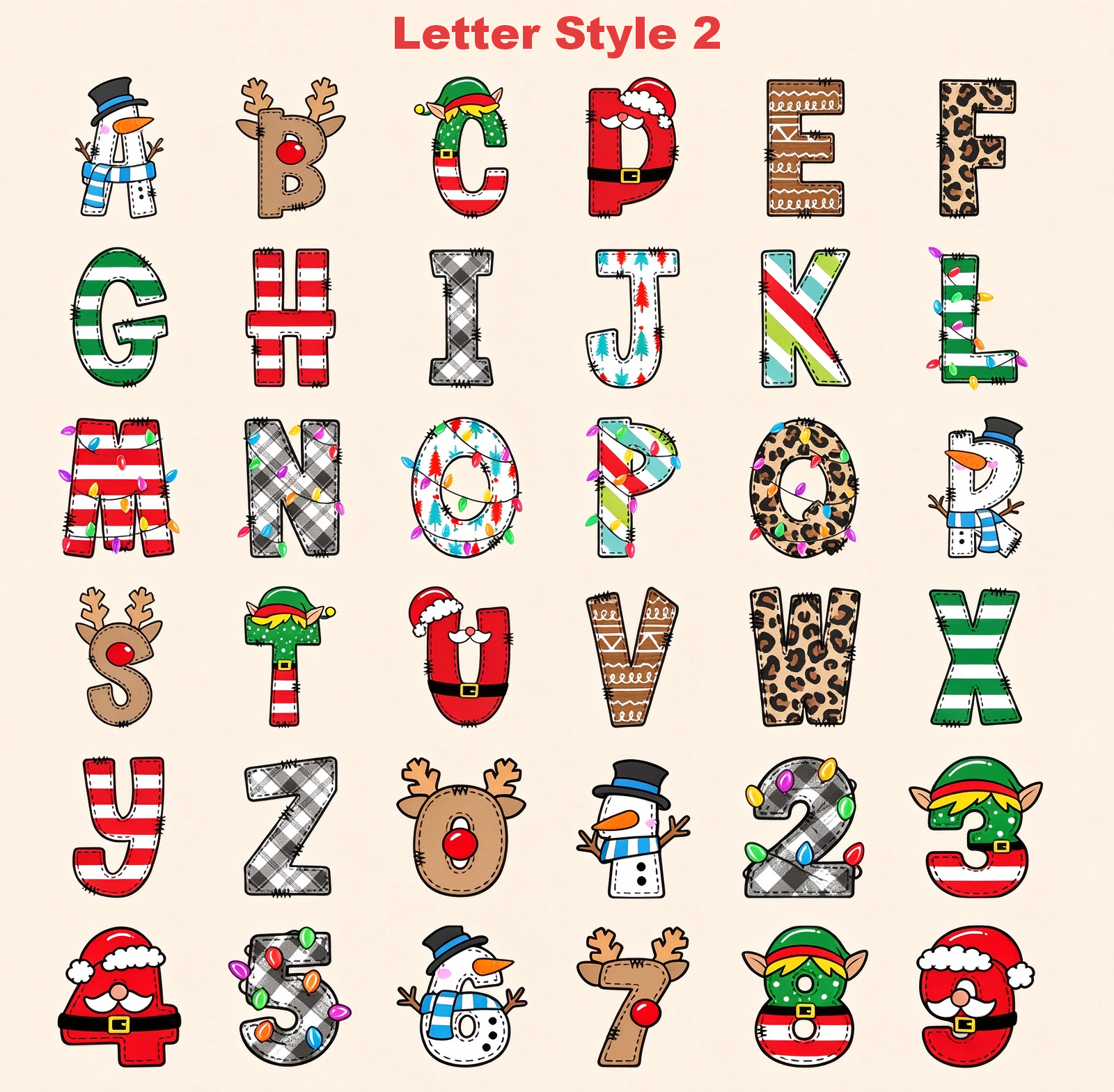 Custom Christmas Name Letter Baby Outfit, Personalized Xmas Infant Bodysuit