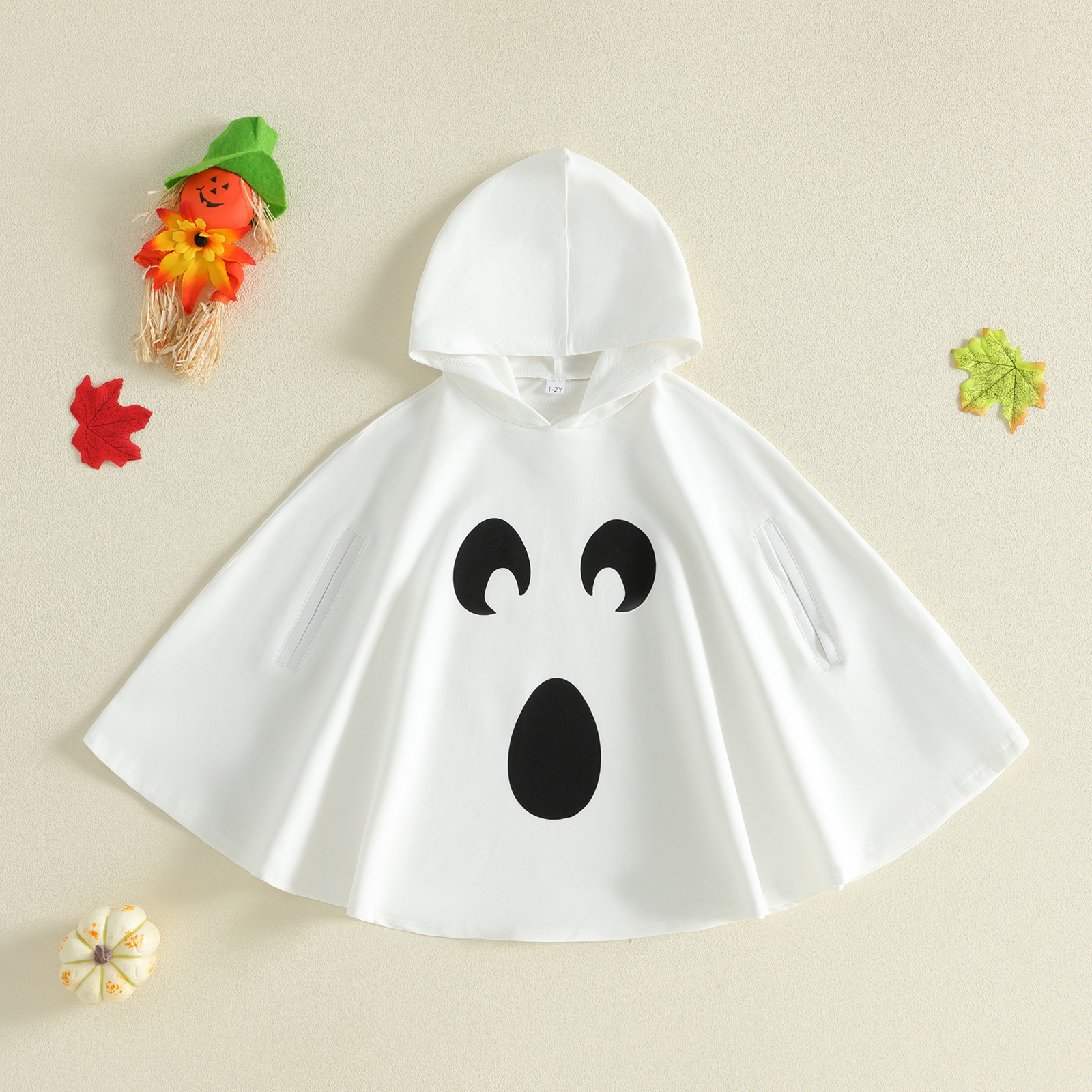 Surprise & Smiley Ghost Hooded Cape