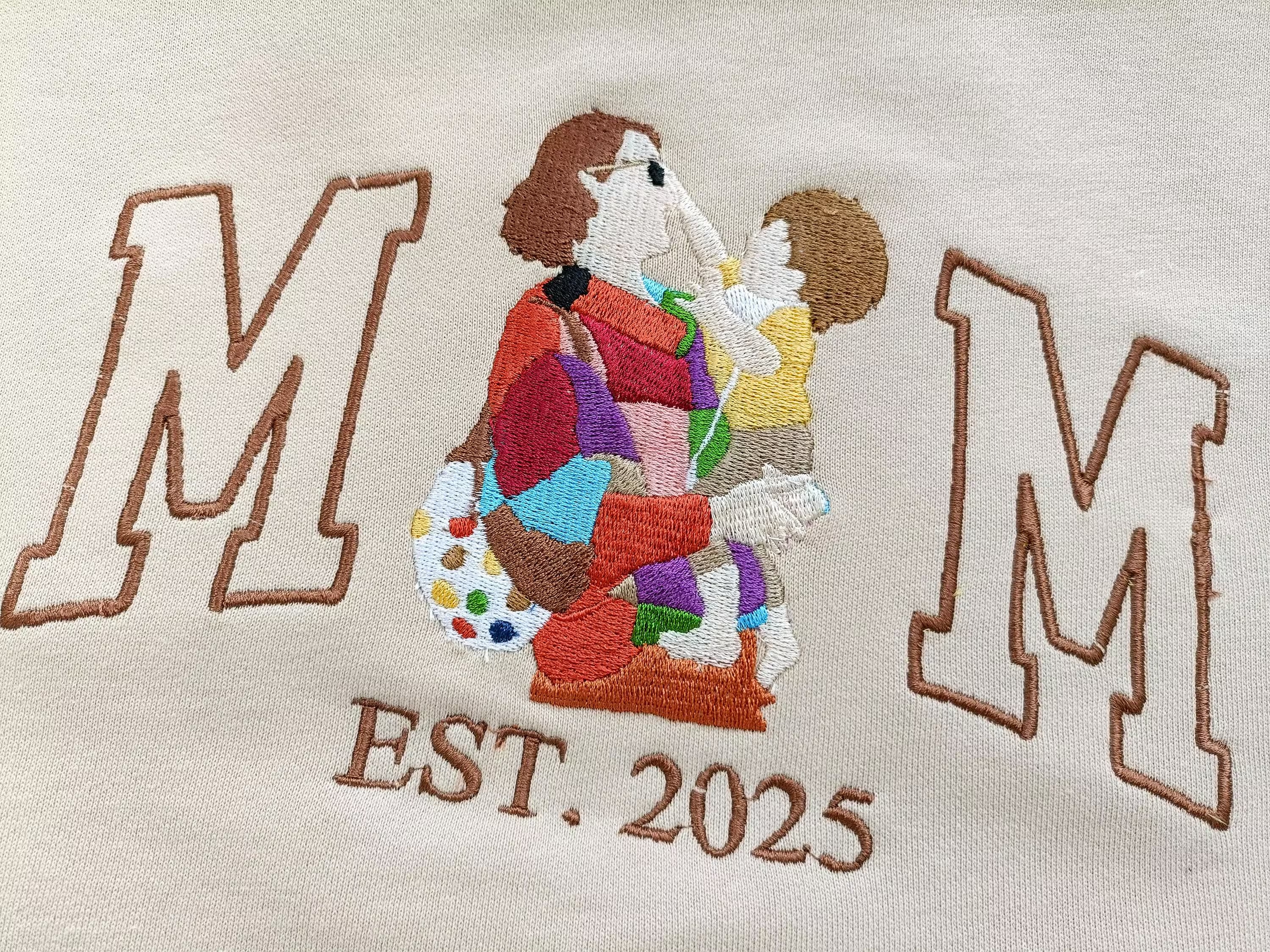 Mama Sweatshirt with Photo-Gift For Custom