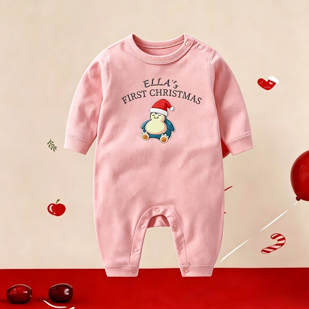 Baby's First Christmas Pokémon Onesie