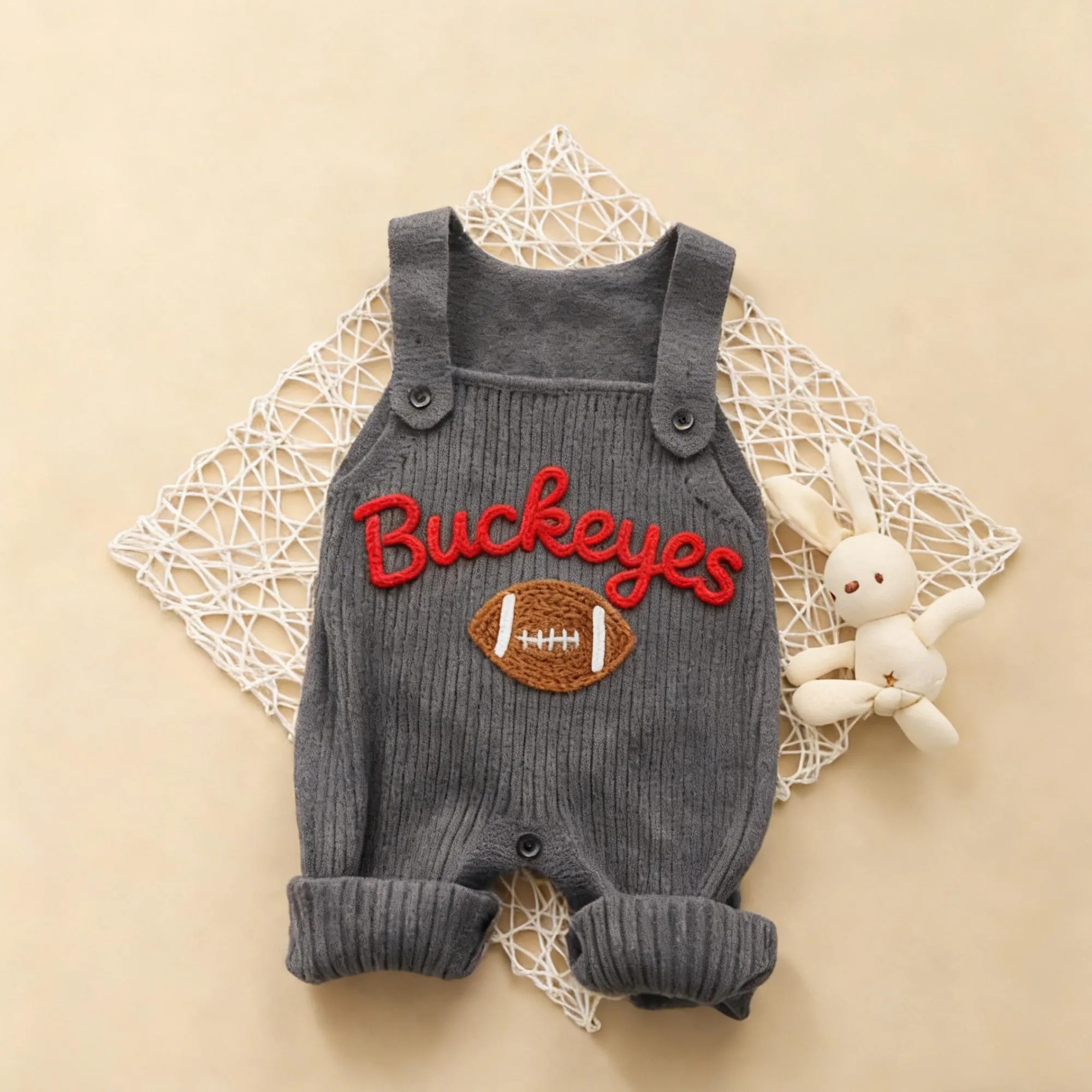 Personalized Baby Football Outfit