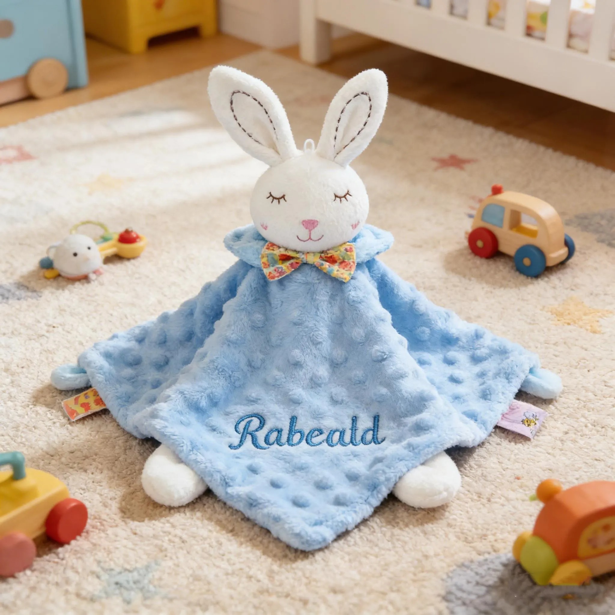 Personalized Baby Lovey Blanket