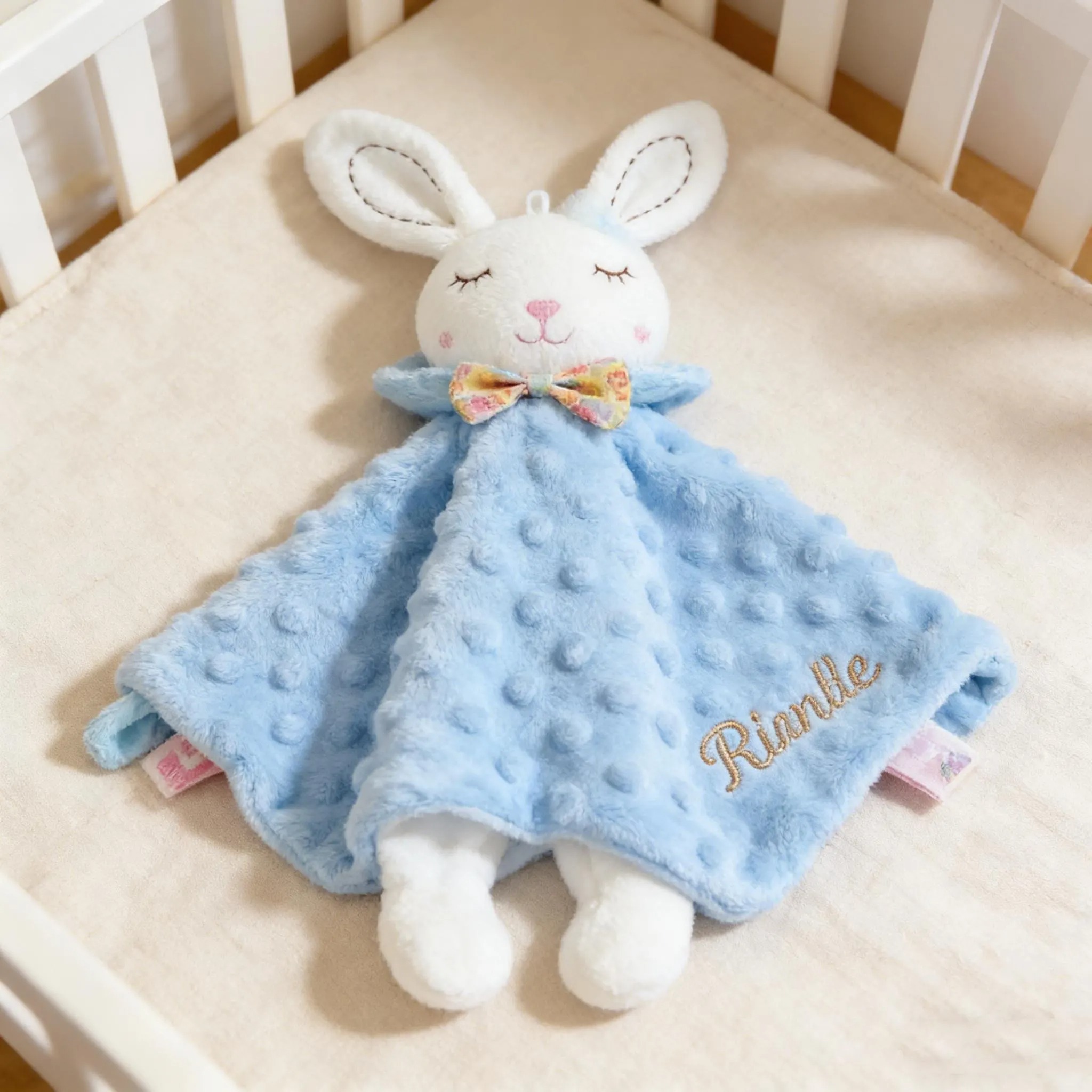 Personalized Baby Lovey Blanket