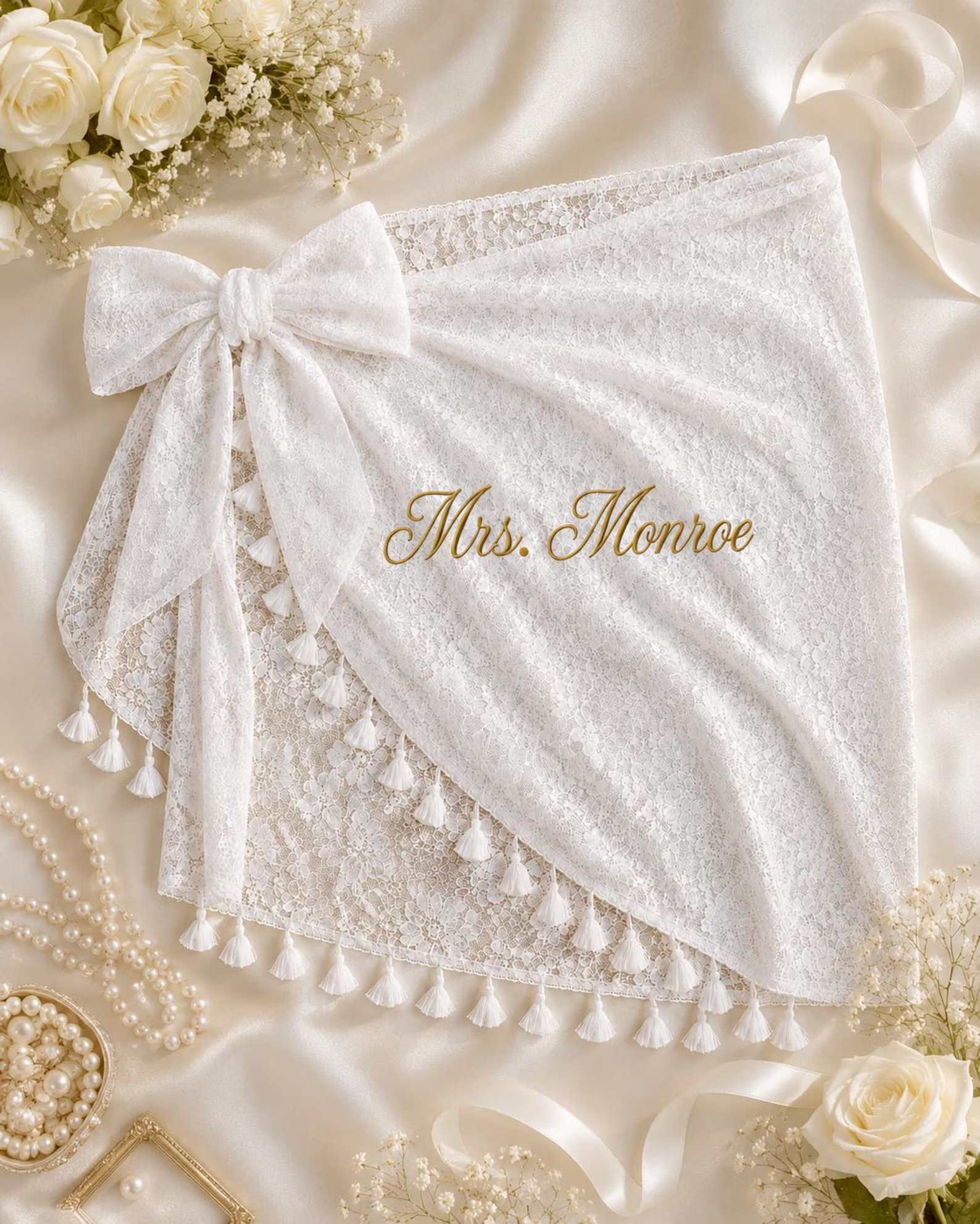 Personalized Bride Sarong
