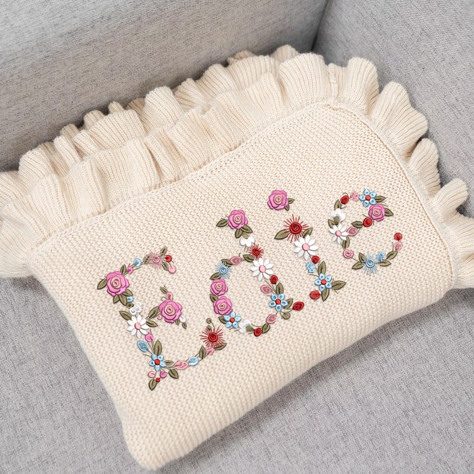 Personalized Embroidered Baby Blanket