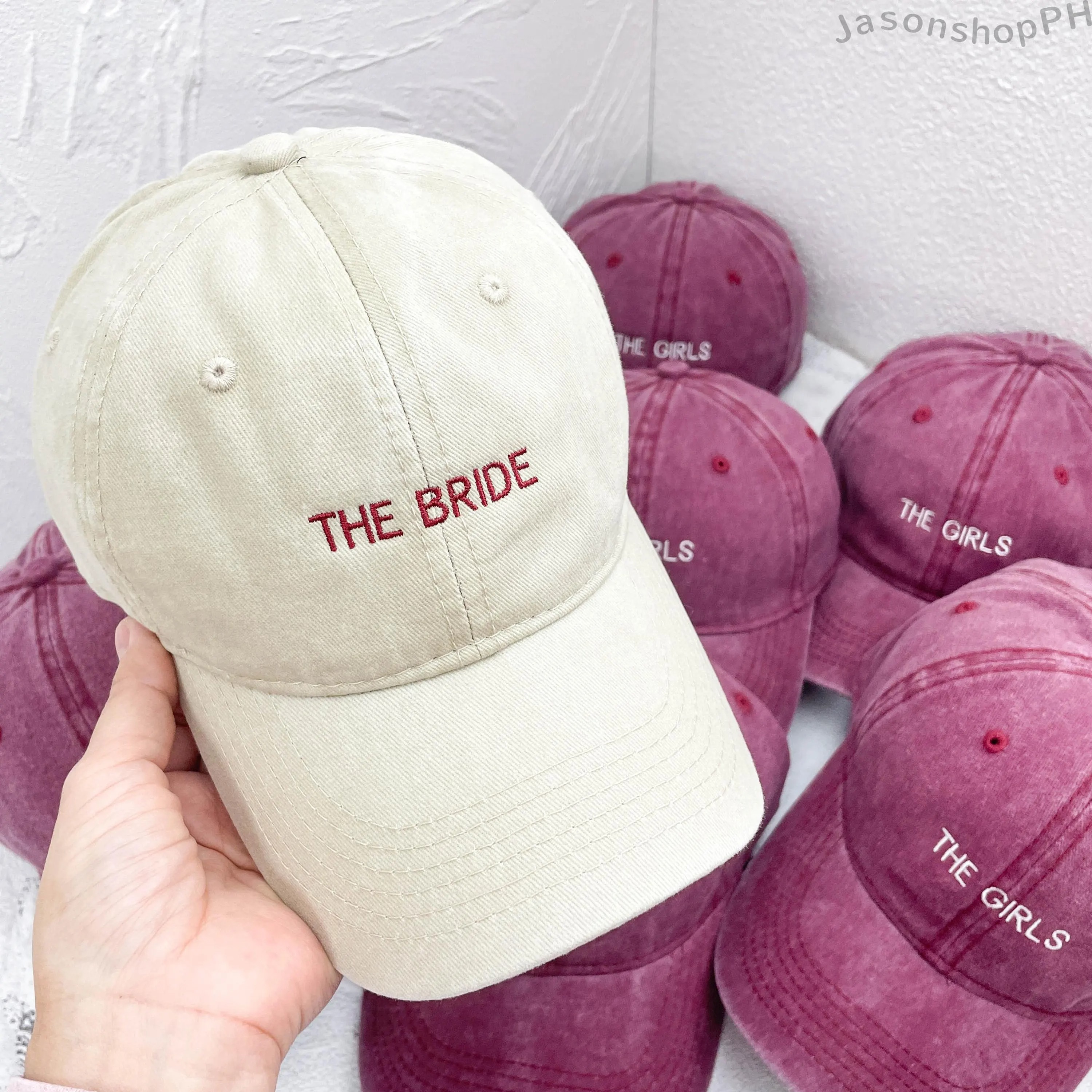 Personalized Embroidered Bride Squad Baseball Cap