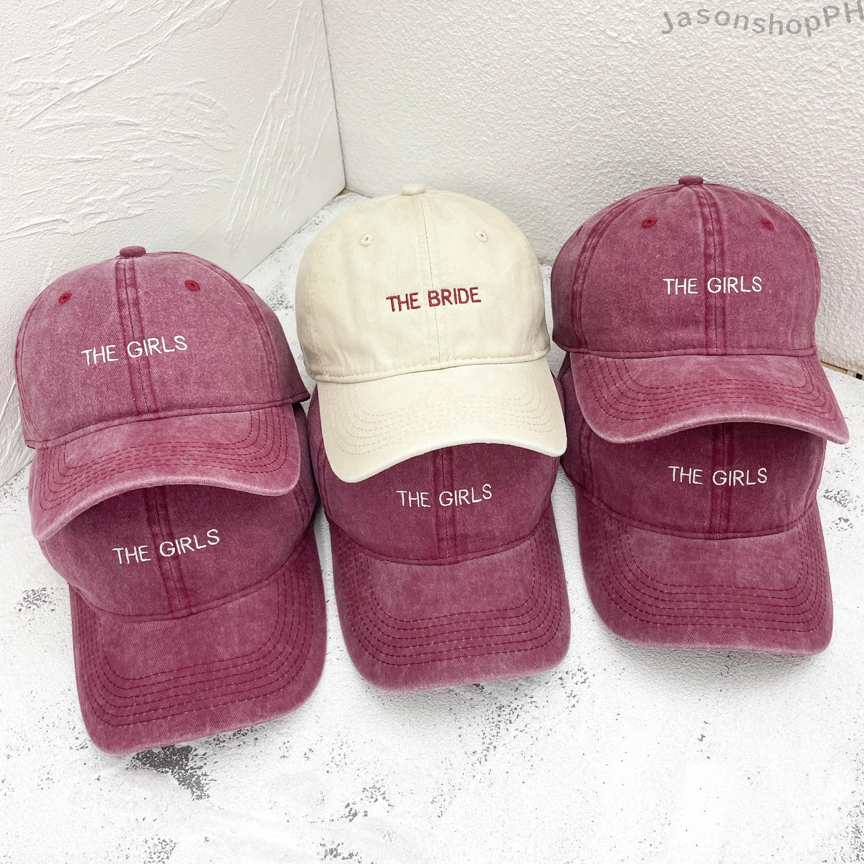 Personalized Embroidered Bride Squad Baseball Cap