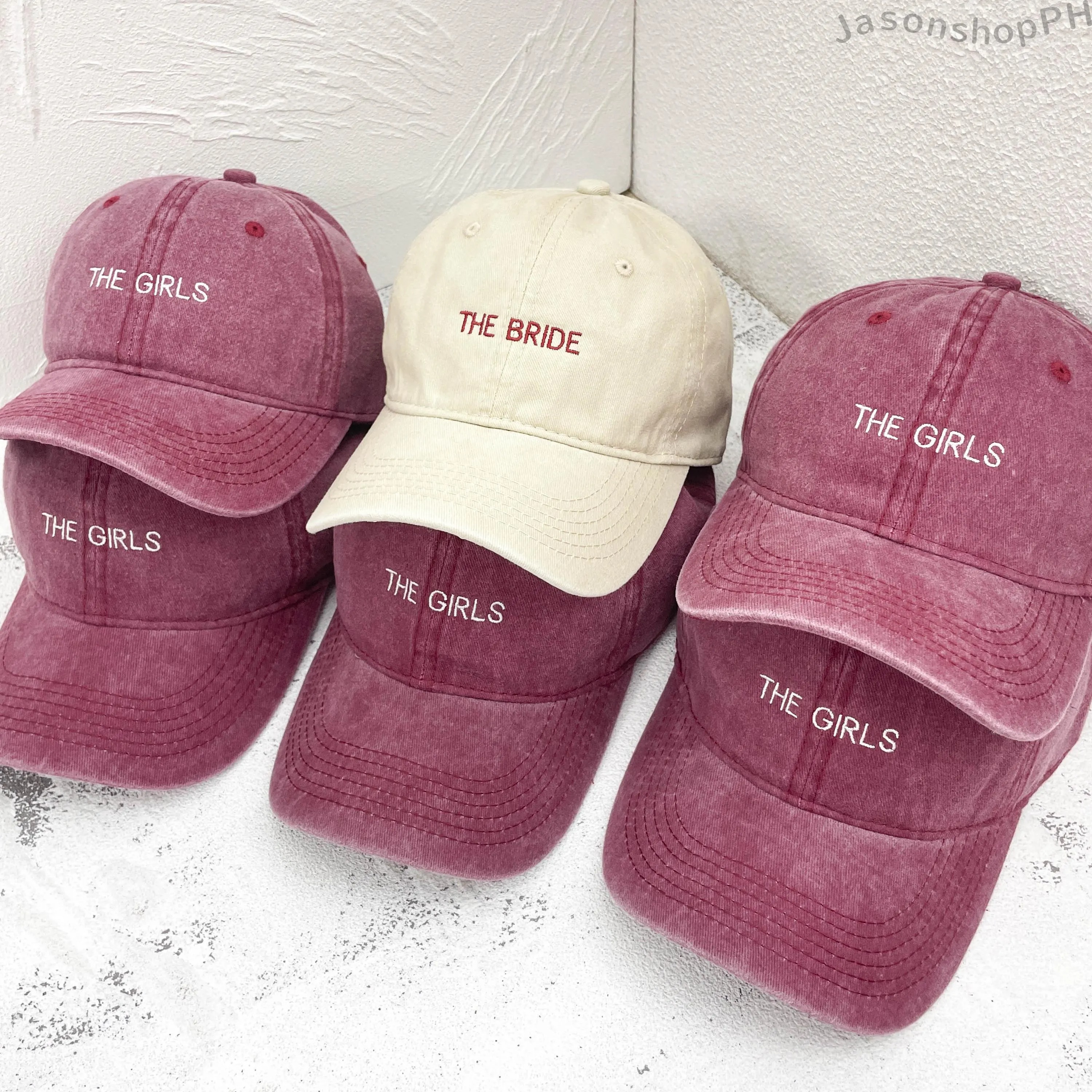 Personalized Embroidered Bride Squad Baseball Cap