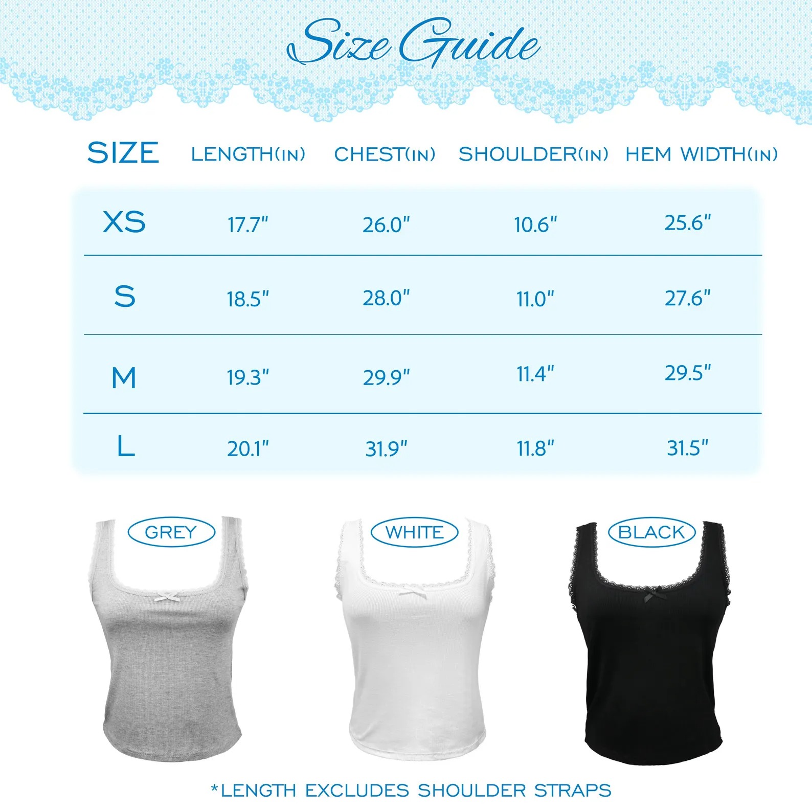 Personalized Embroidered Lace Tank Top, Custom Embroidery Modal Tank Bridal Shower Gift