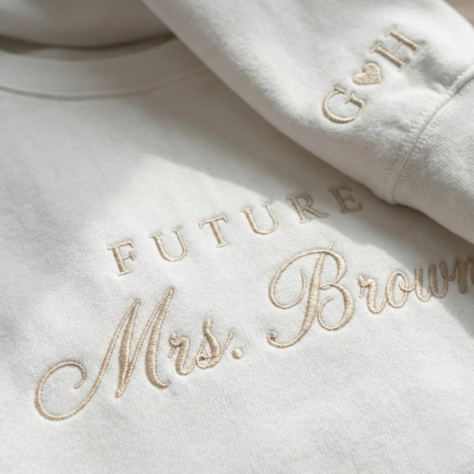 Personalized Future Mrs Sweatshirt