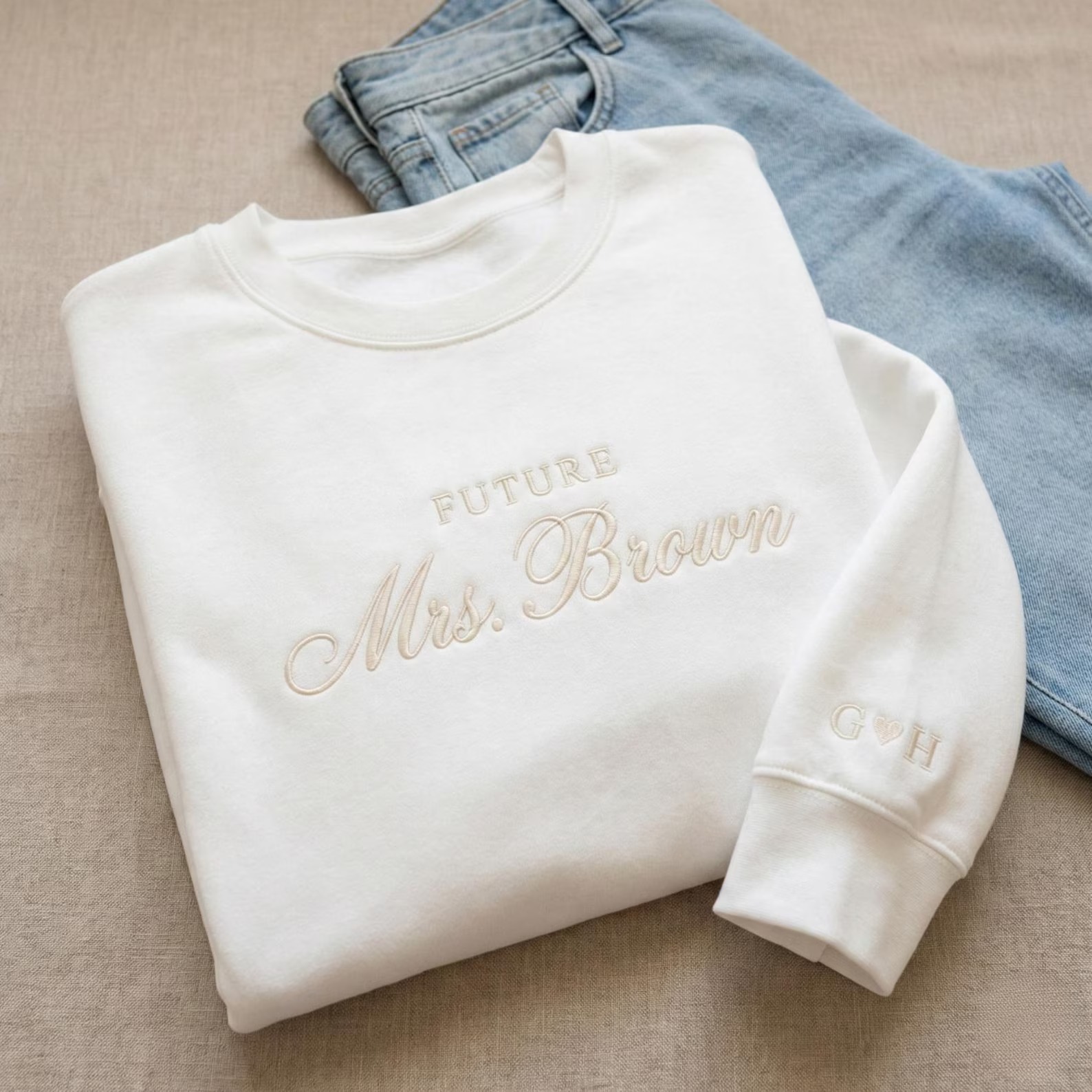 Personalized Future Mrs Sweatshirt