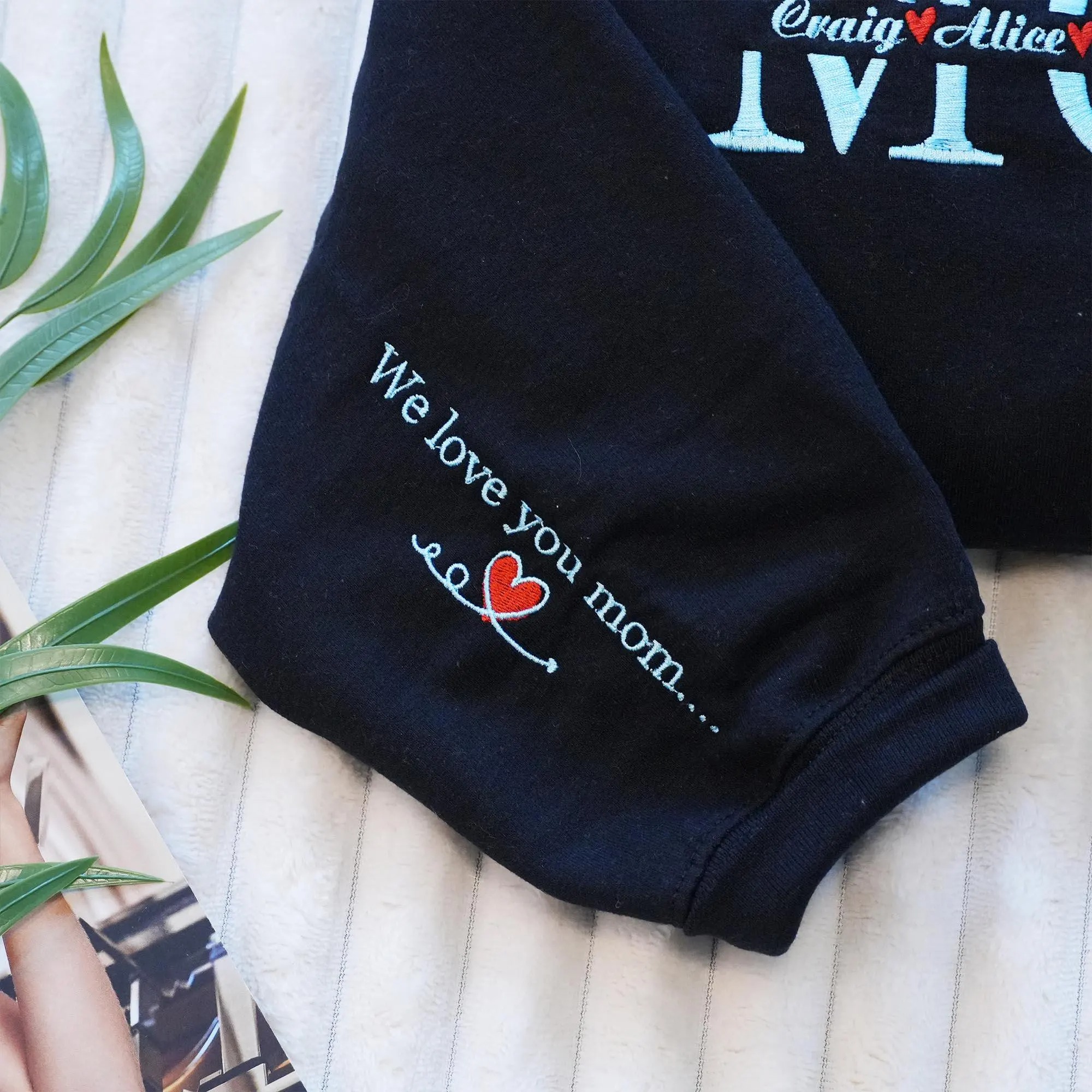 Personalized Mama Crewneck with Kids Names