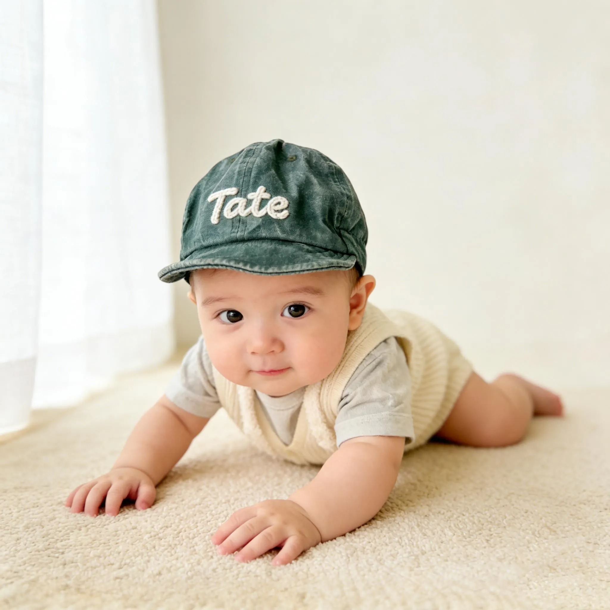 Personalized Name Baby Hat
