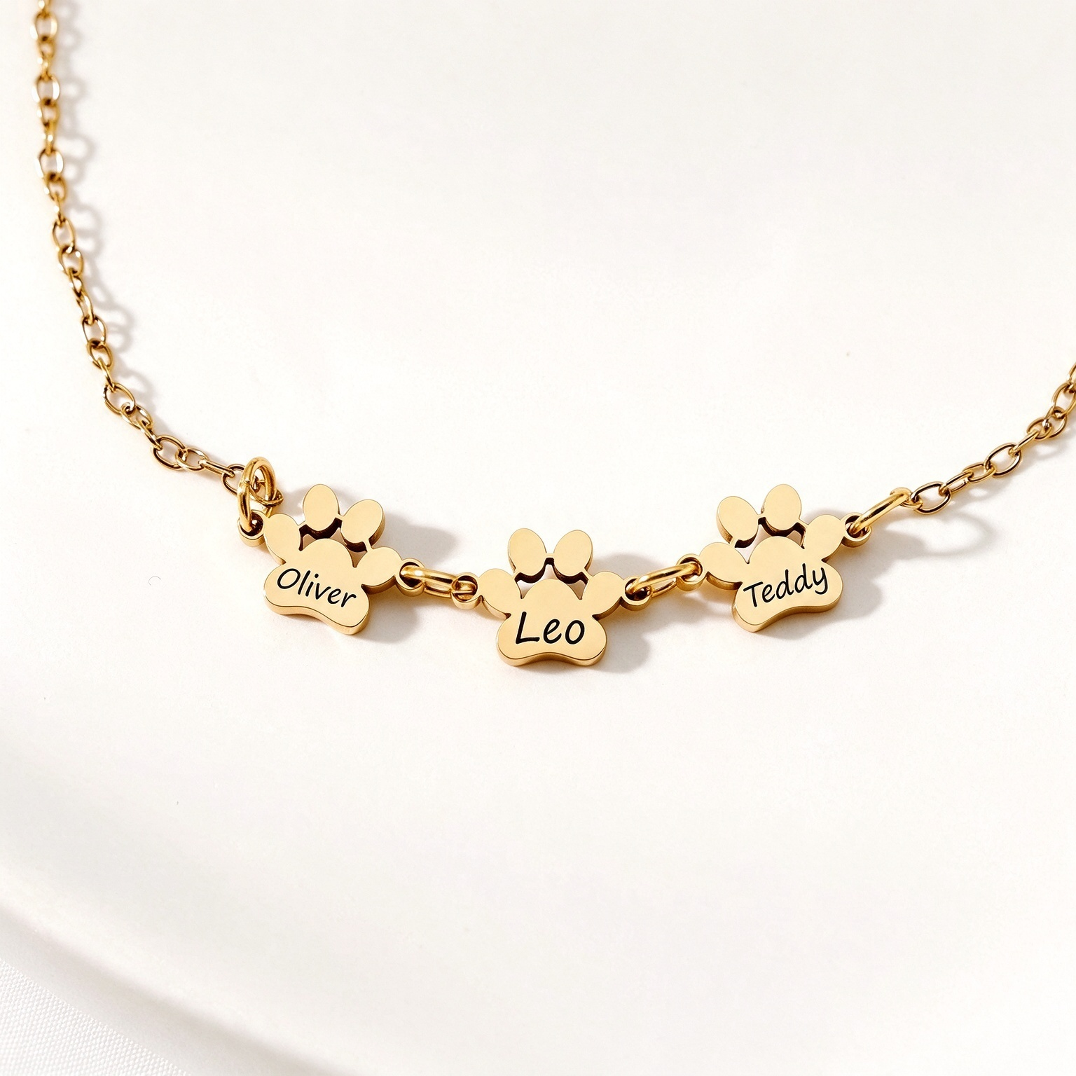 Personalized Paw Print Bracelet