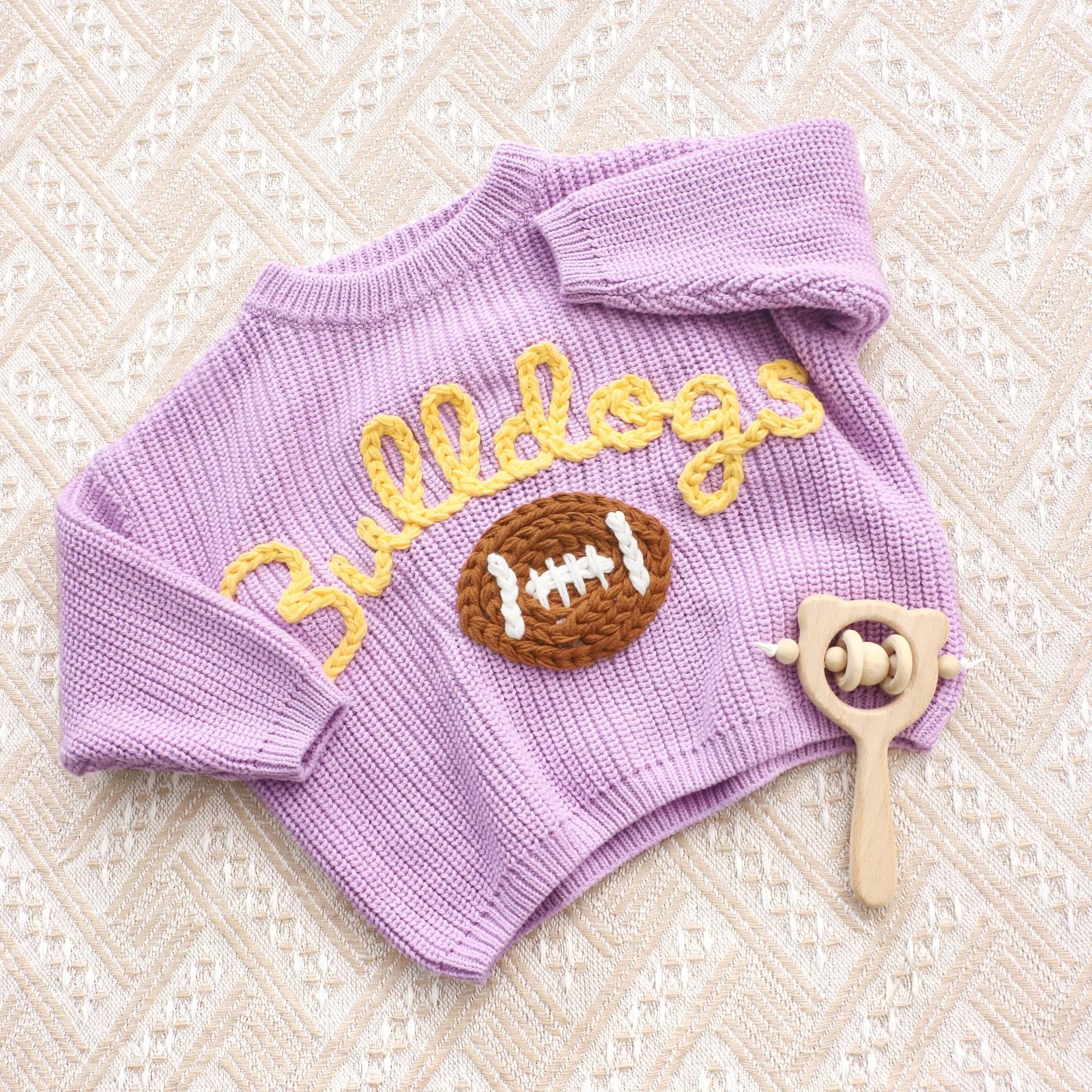Personalized Sweater with Football