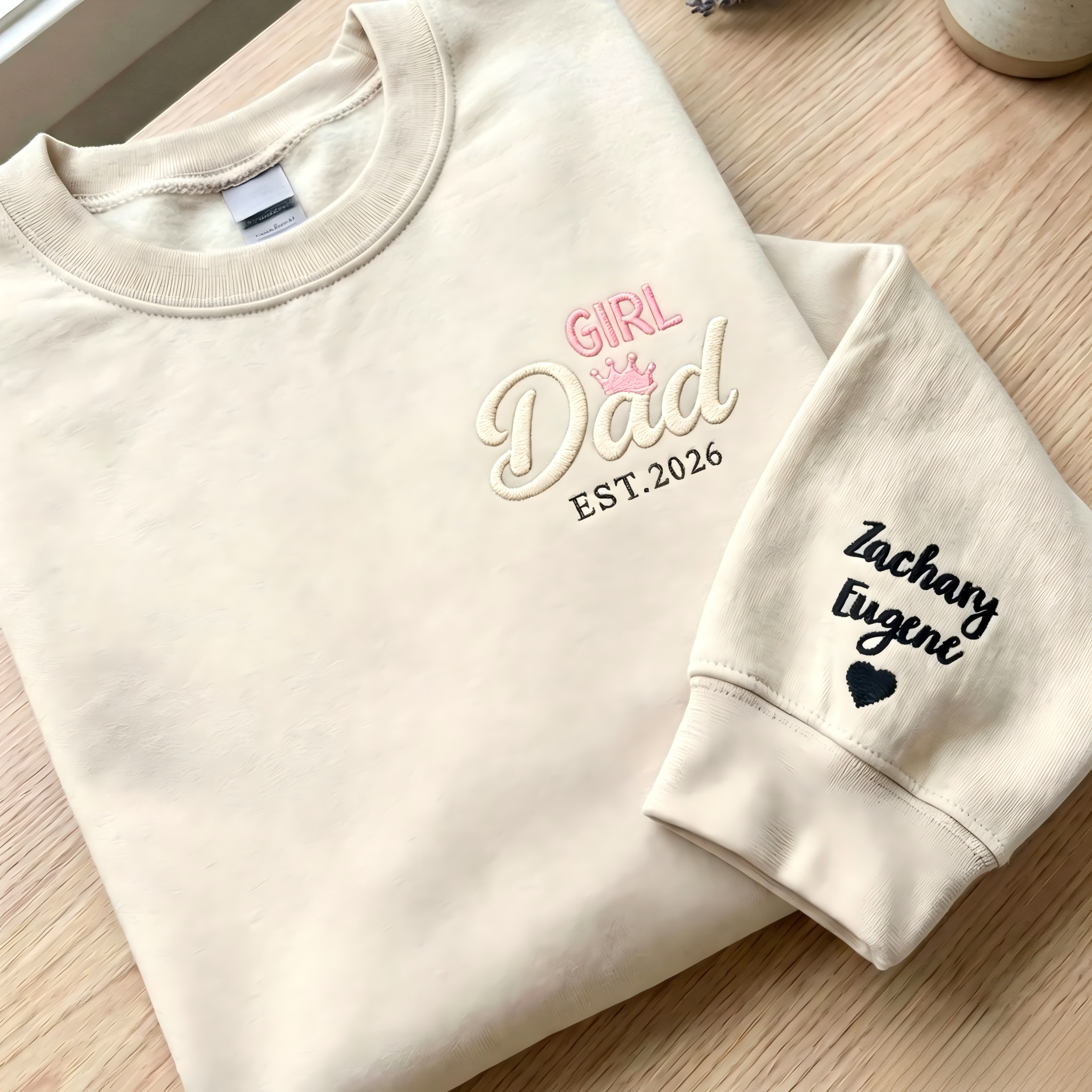 Custom Girl Dad Shirt For Men