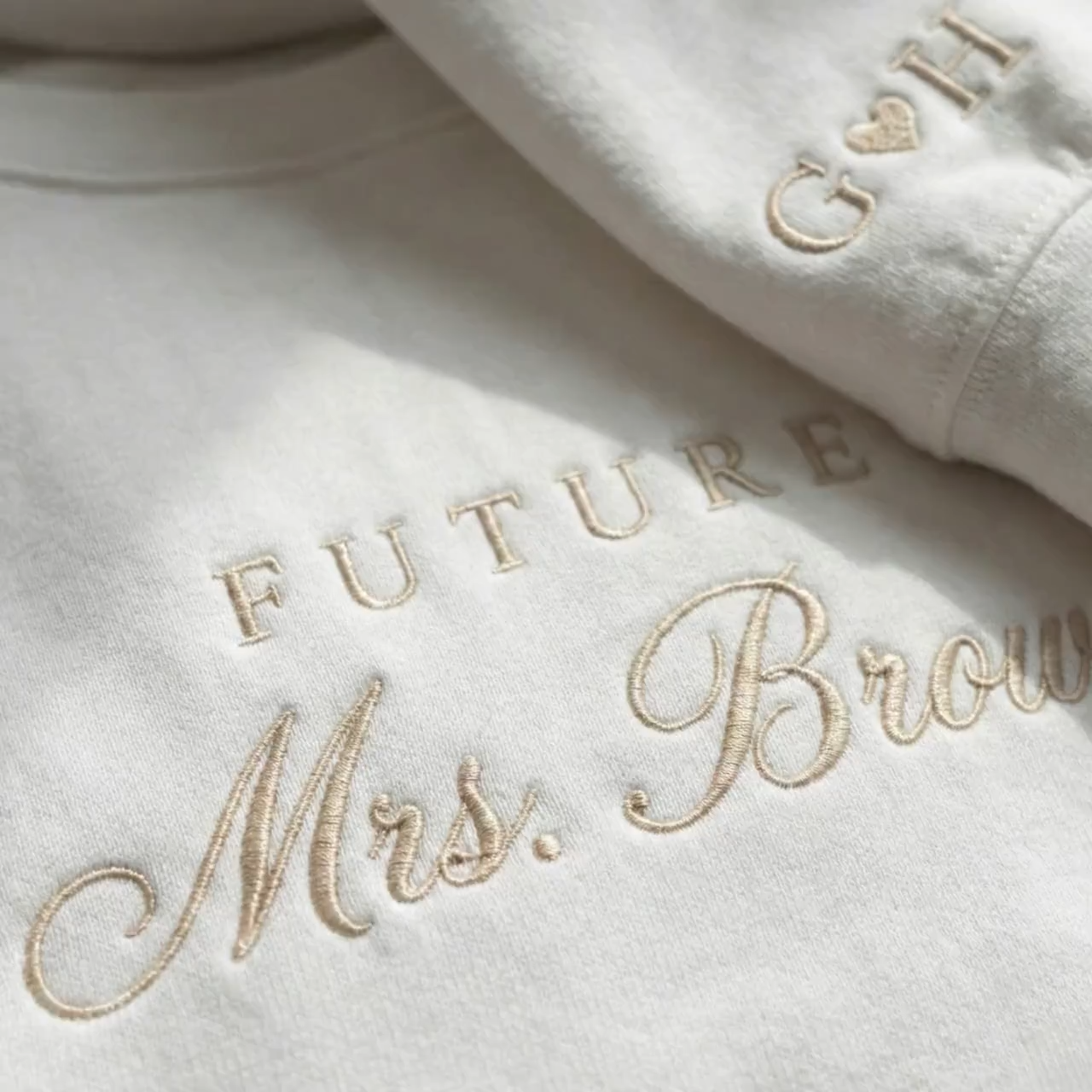Personalized Future Mrs Sweatshirt