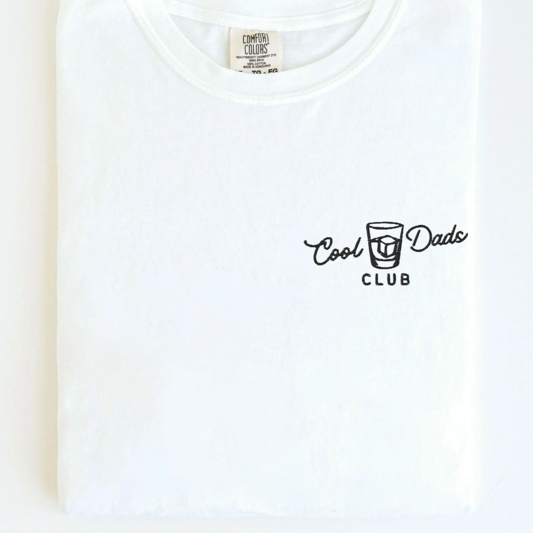 Embroidered Comfort Colors Cool Dads Club Shirt
