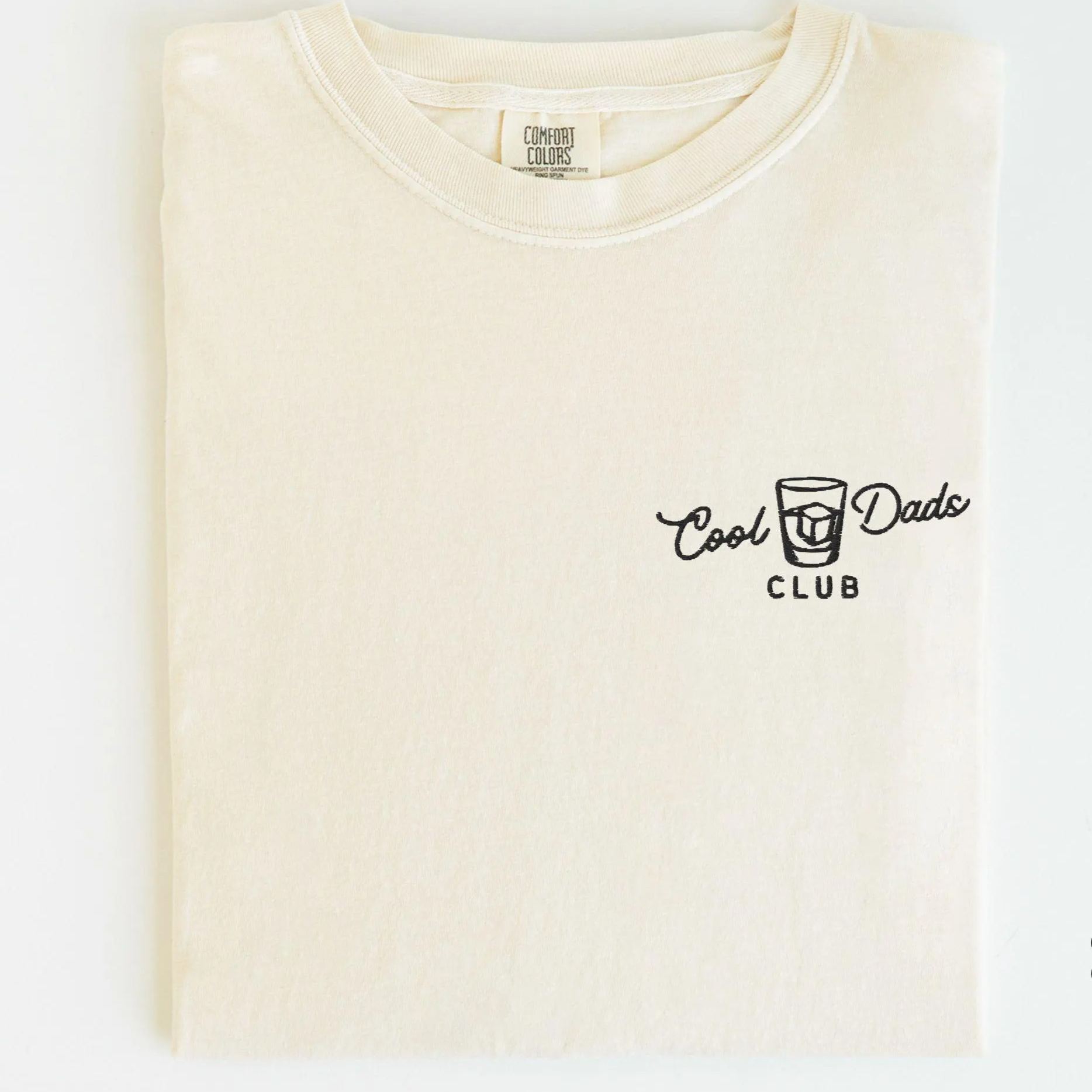 Embroidered Comfort Colors Cool Dads Club Shirt