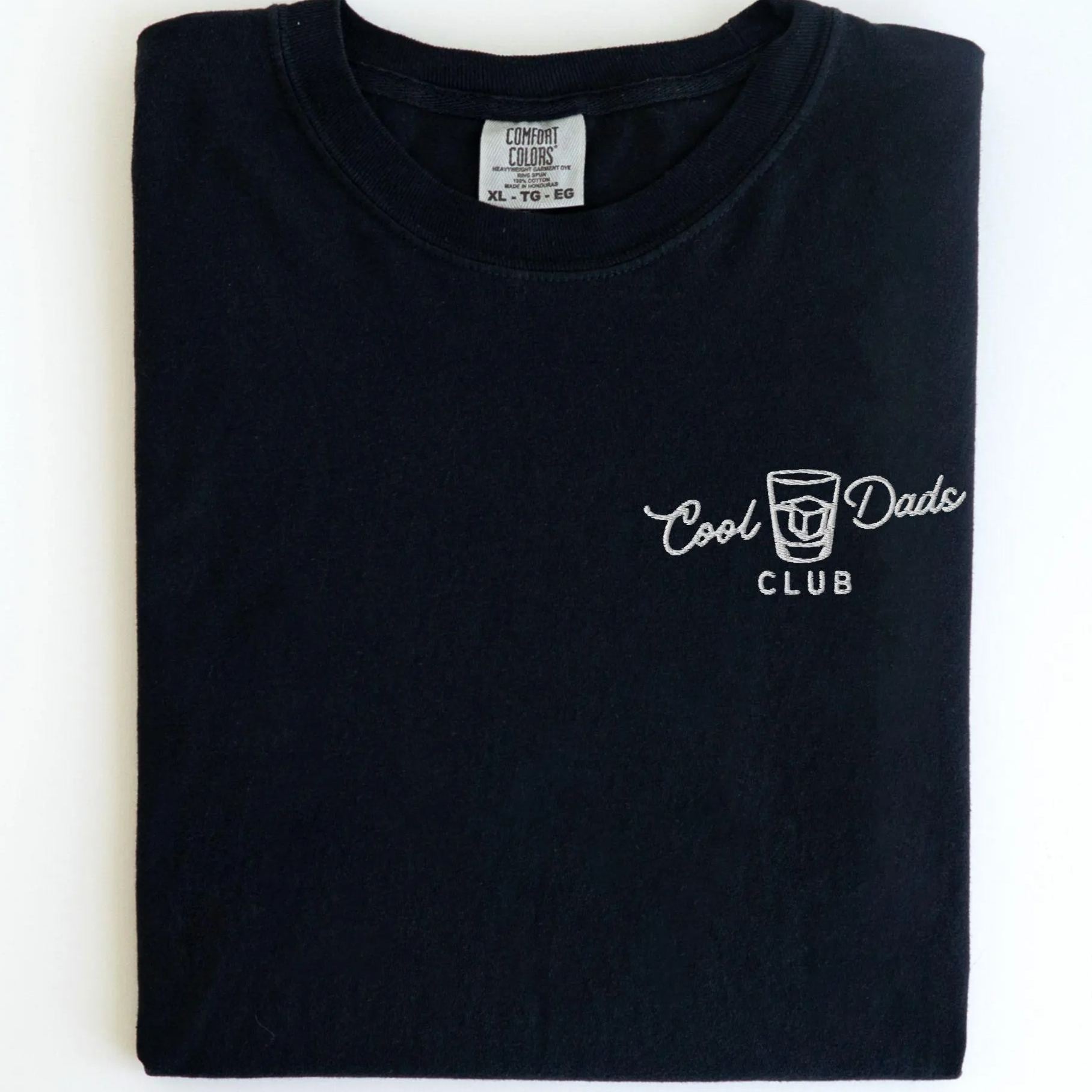Embroidered Comfort Colors Cool Dads Club Shirt