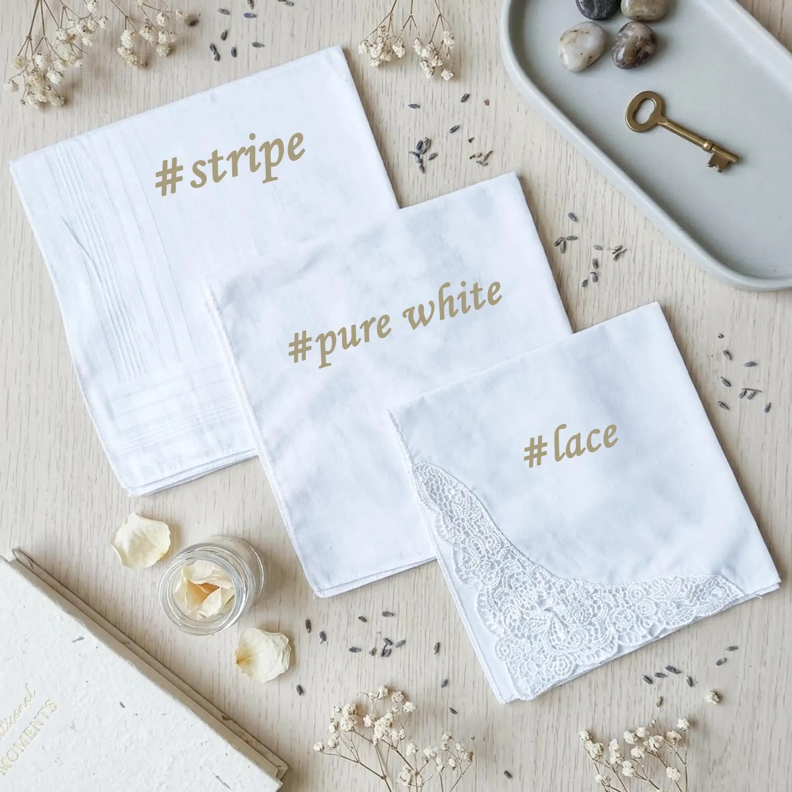 Personalized Wedding Handkerchief
