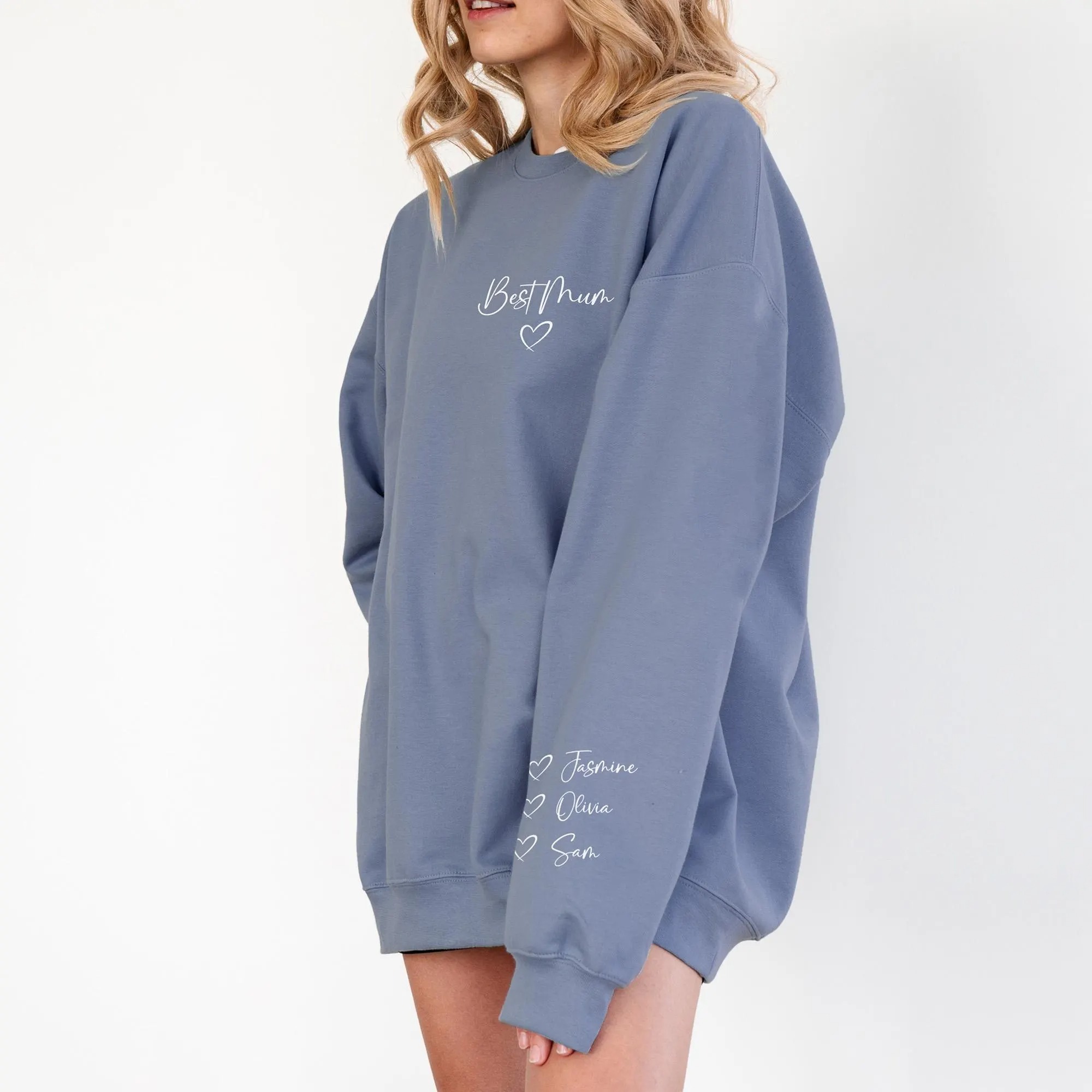 Custom Mummy Mama Sweatshirt - Personalised Mum Sweatshirt, Mother's Day Gifts