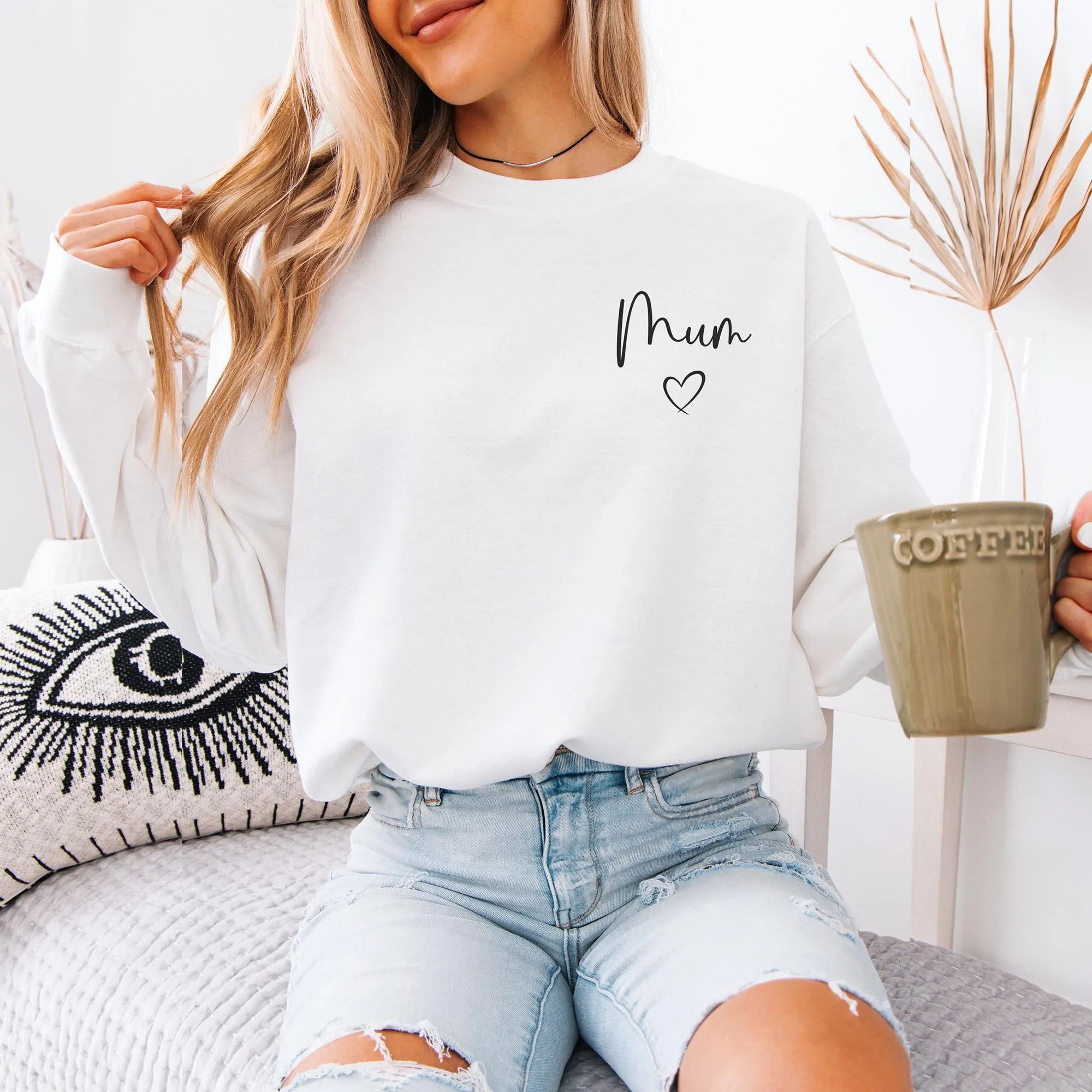 Custom Mummy Mama Sweatshirt - Personalised Mum Sweatshirt, Mother's Day Gifts