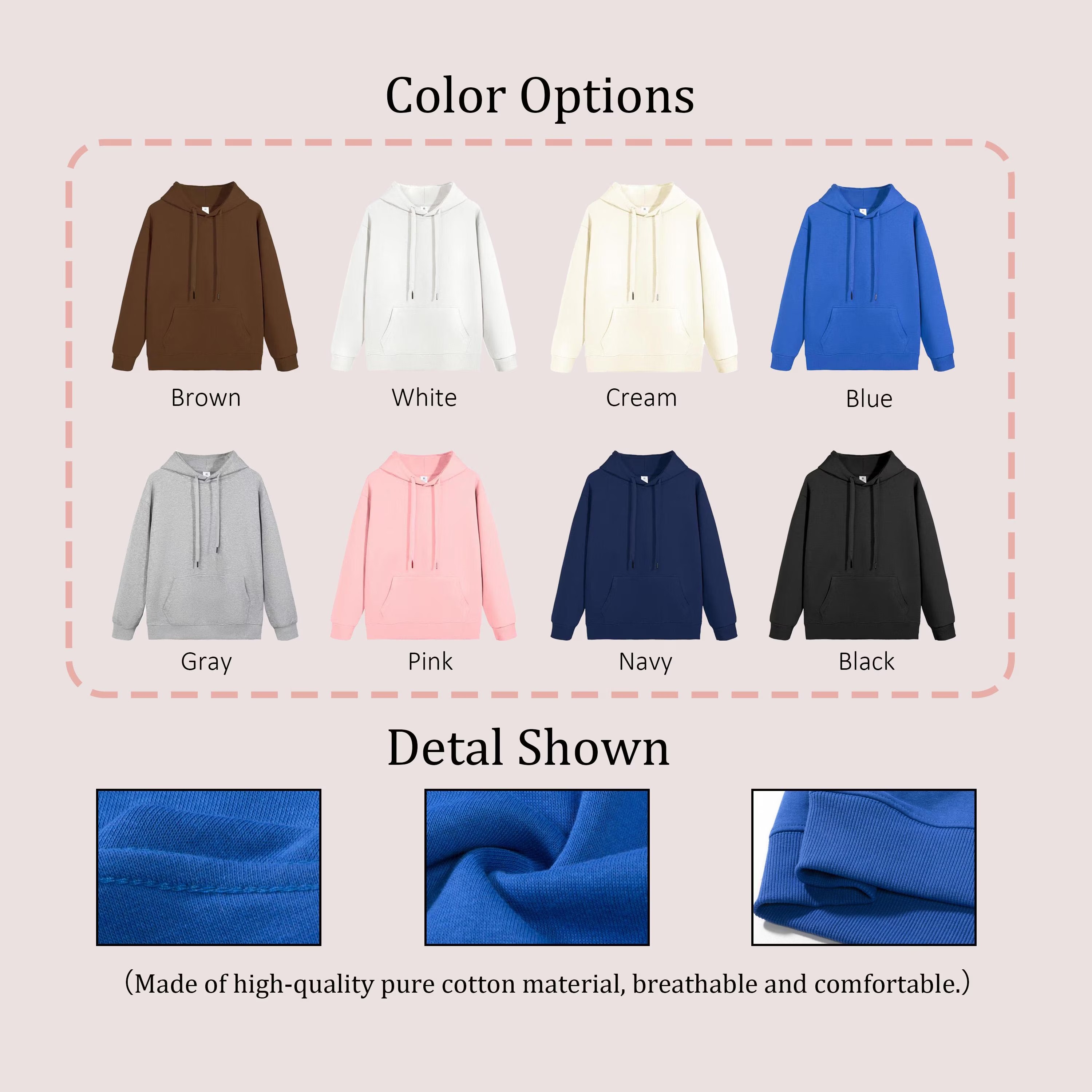 Custom LOVE Photo Embroidered Sweatshirt